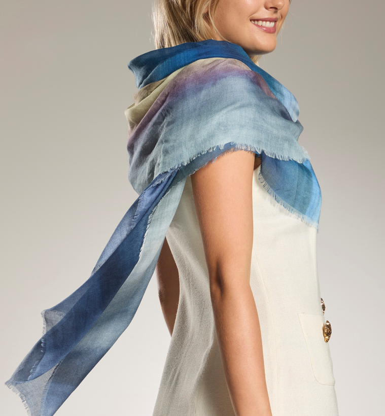 Sciarpe, foulard e scialli da donna in cashmere