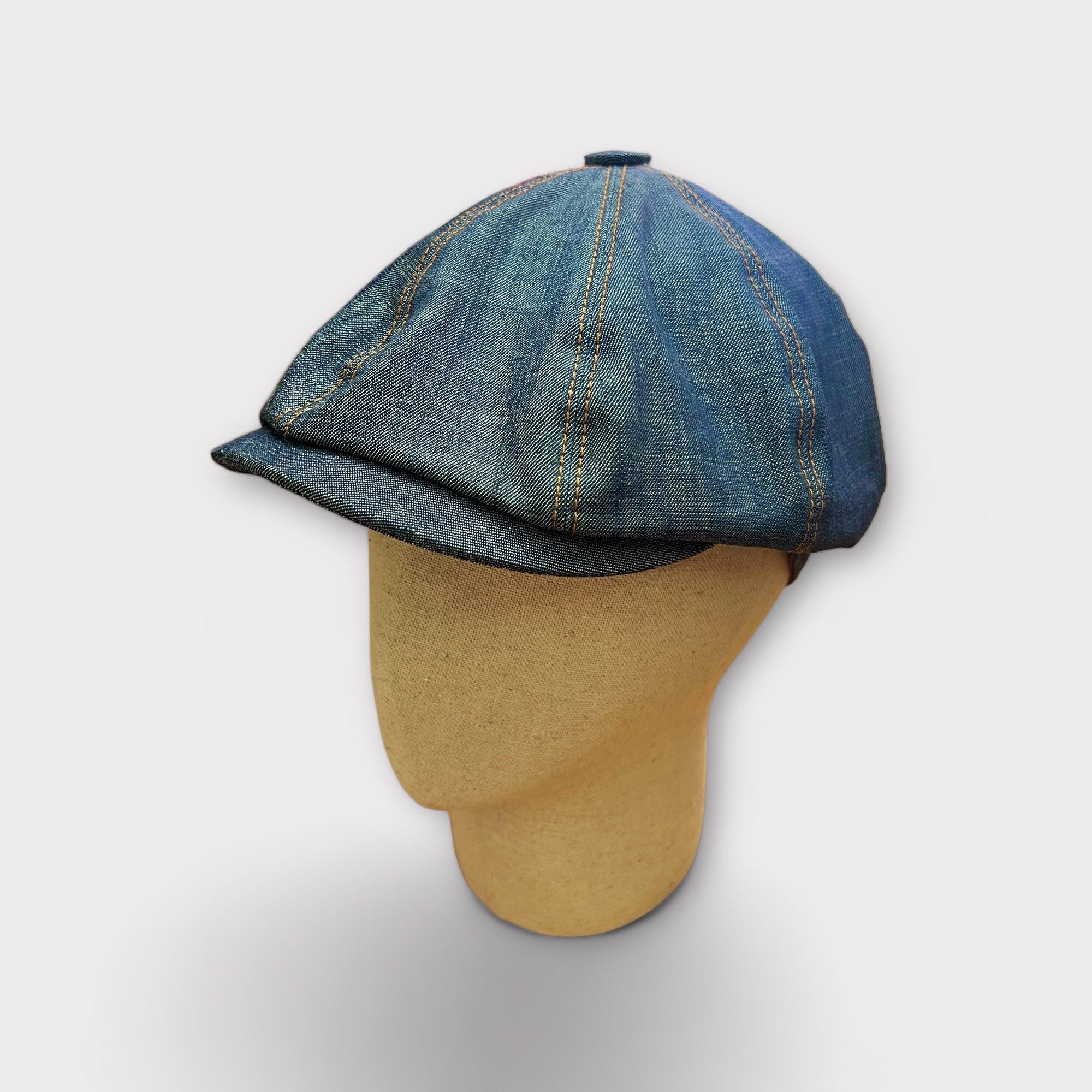 Shelby Summer Irish Cap In Jeans – Cappelleria Bacca