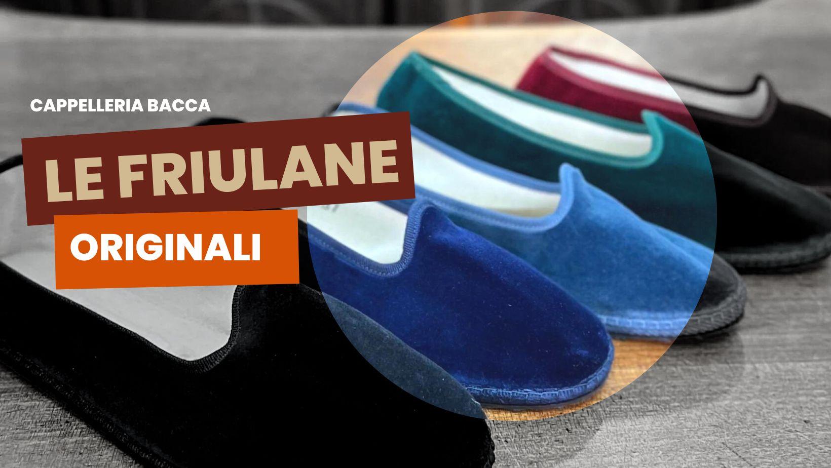 Le scarpe Friulane originali fatte a mano 