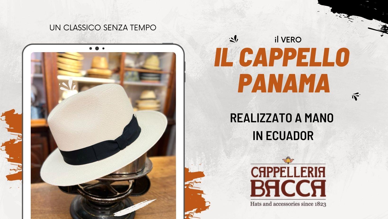 Il vero cappello di Panama realizzato a mano