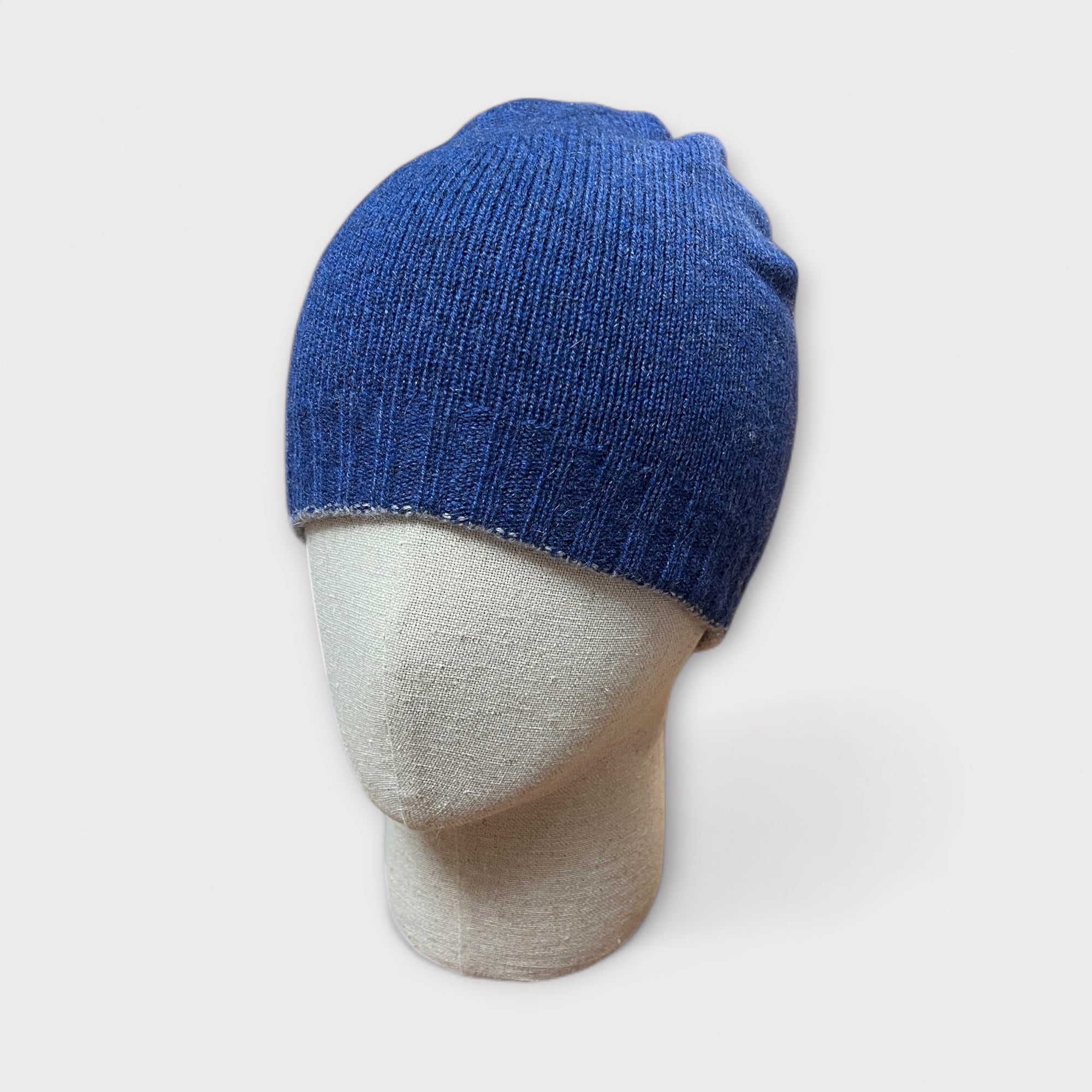 Berretto Reversibile puro Cashmere Riviera Cashmere