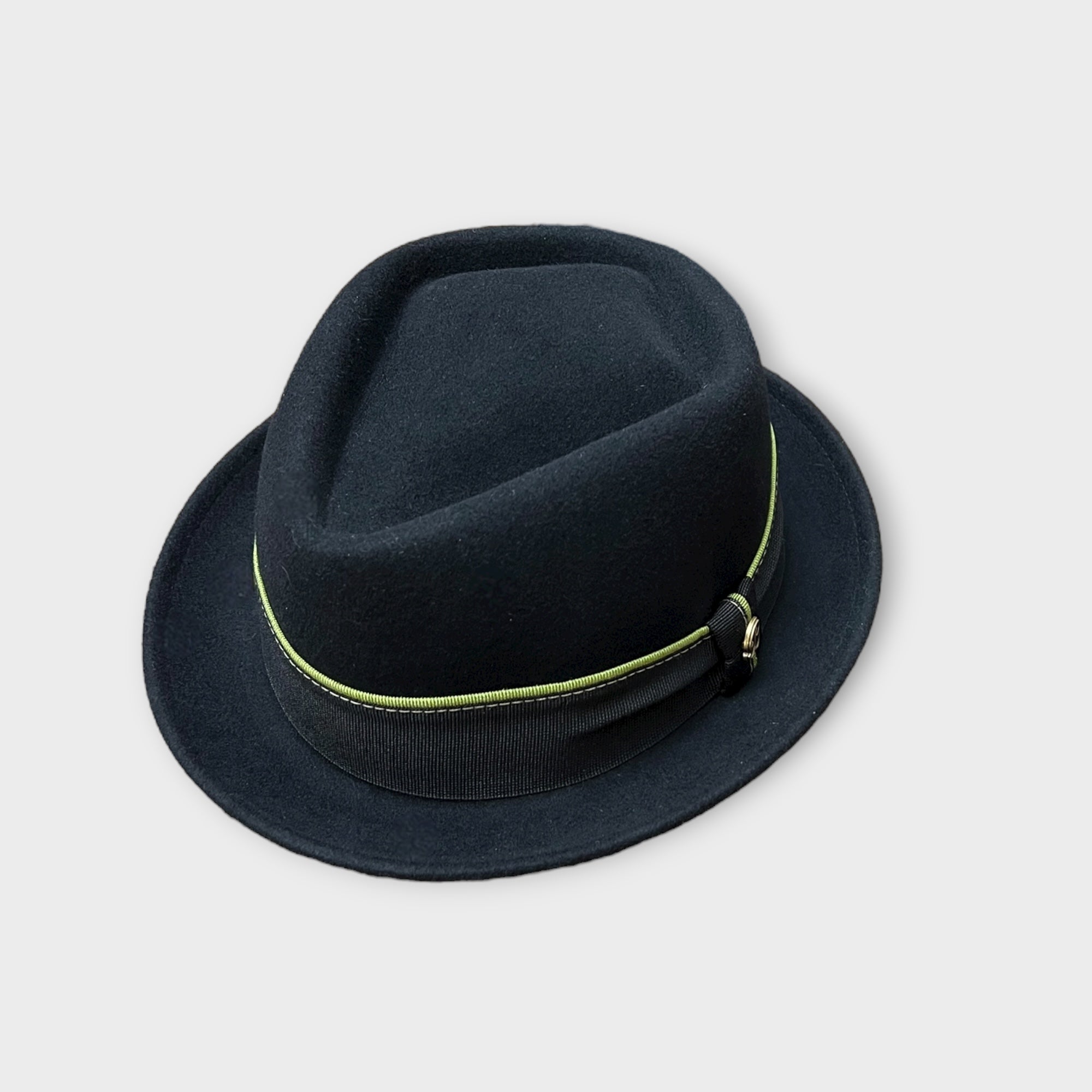 Cappello In Feltro Uomo Diamante Nero