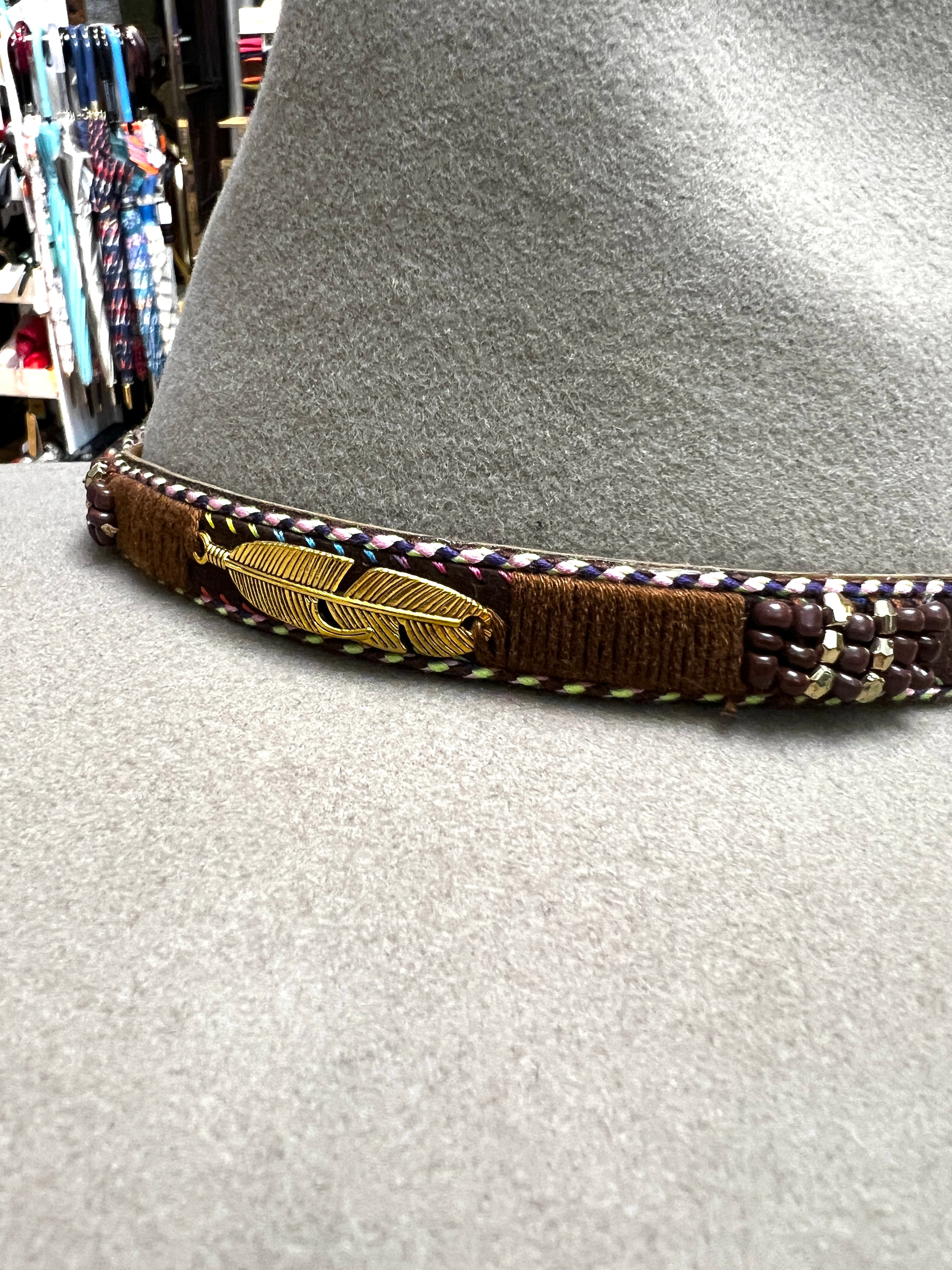 Cappello Unisex Ala Dritta In Feltro Di Lana Merinos