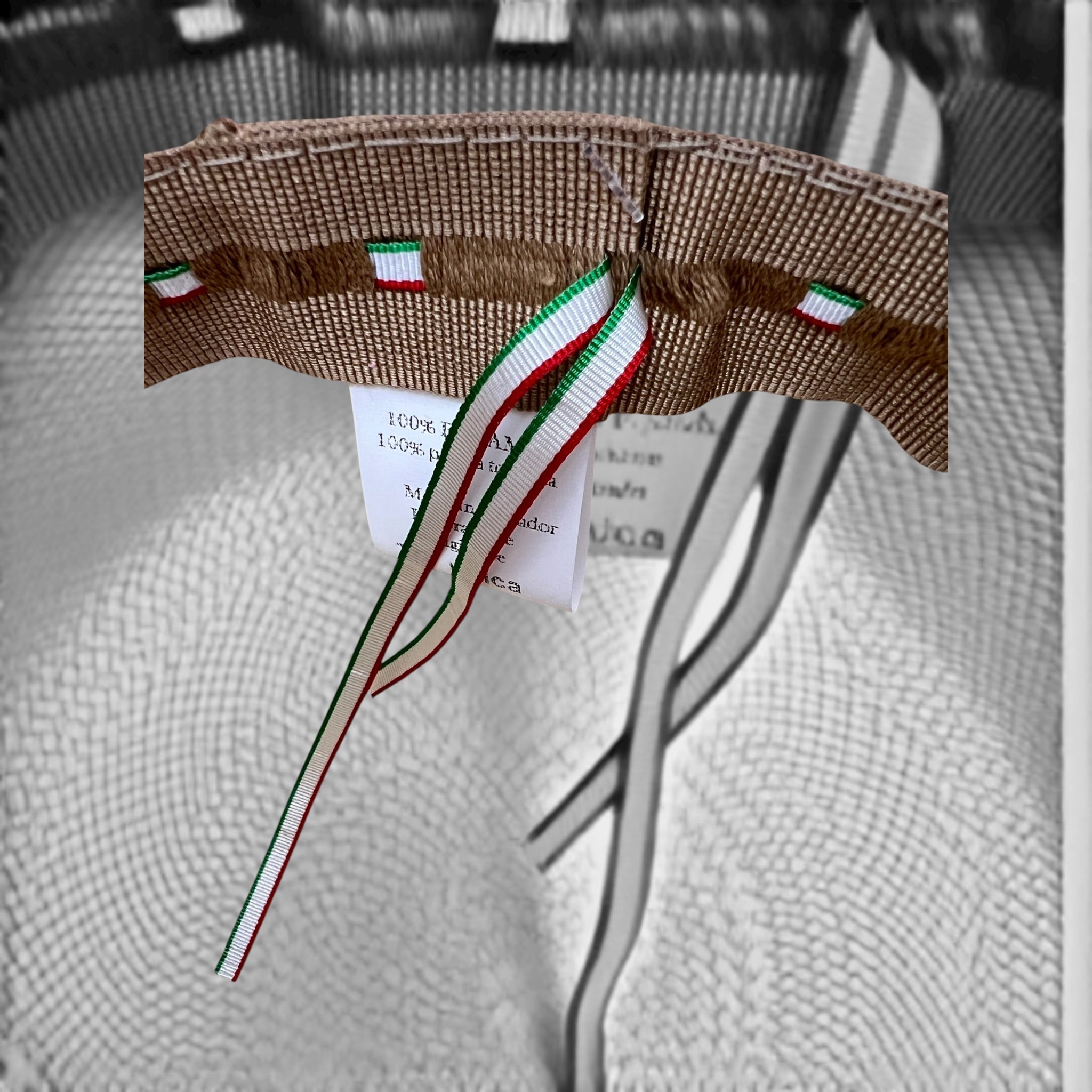 Cappello Donna Panama Originale Ala Larga