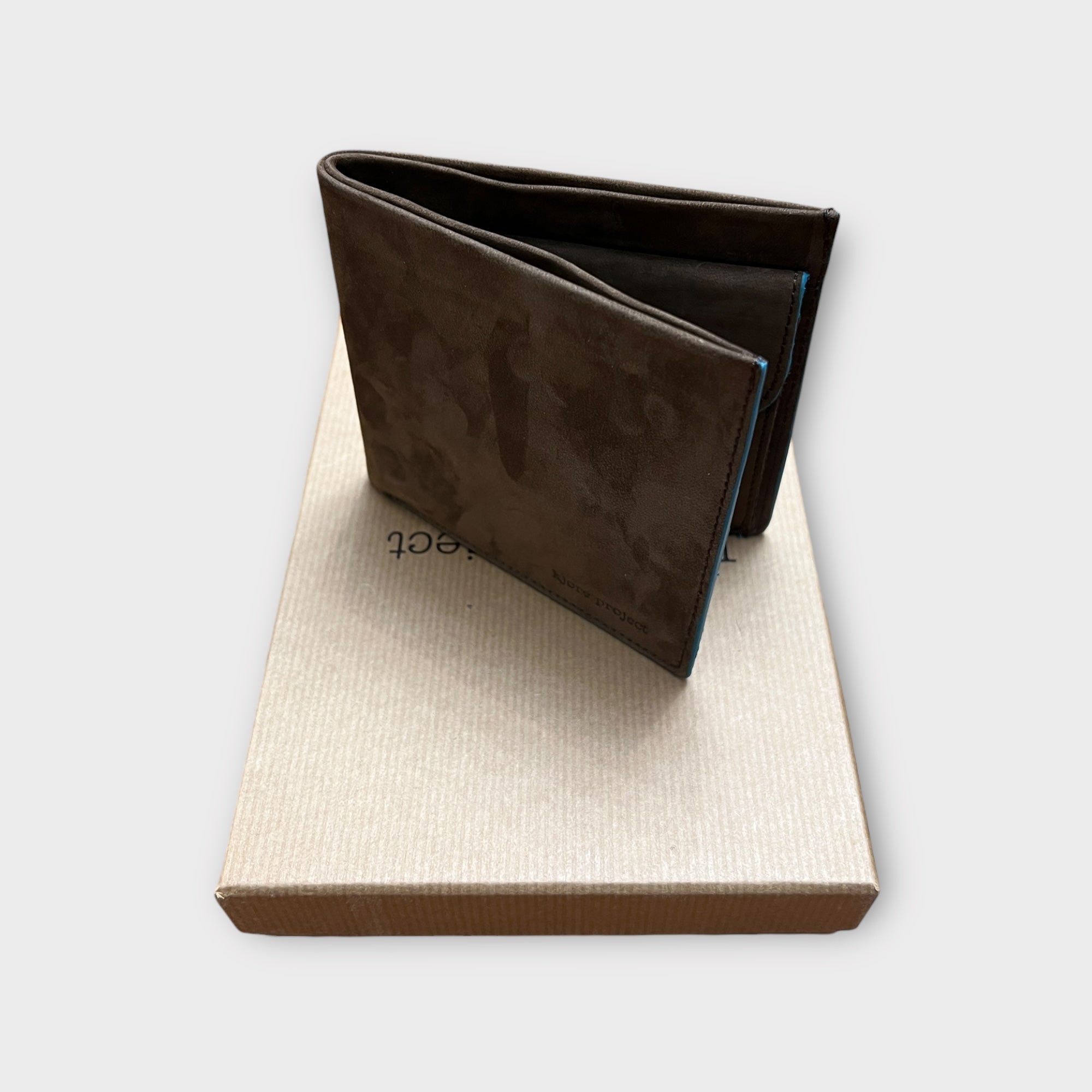 Portafoglio In Pelle Nabuk