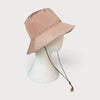 Cappello Bucket Donna Pescatore Impermeabile Con Laccetto Sottogola - Ripiegabile