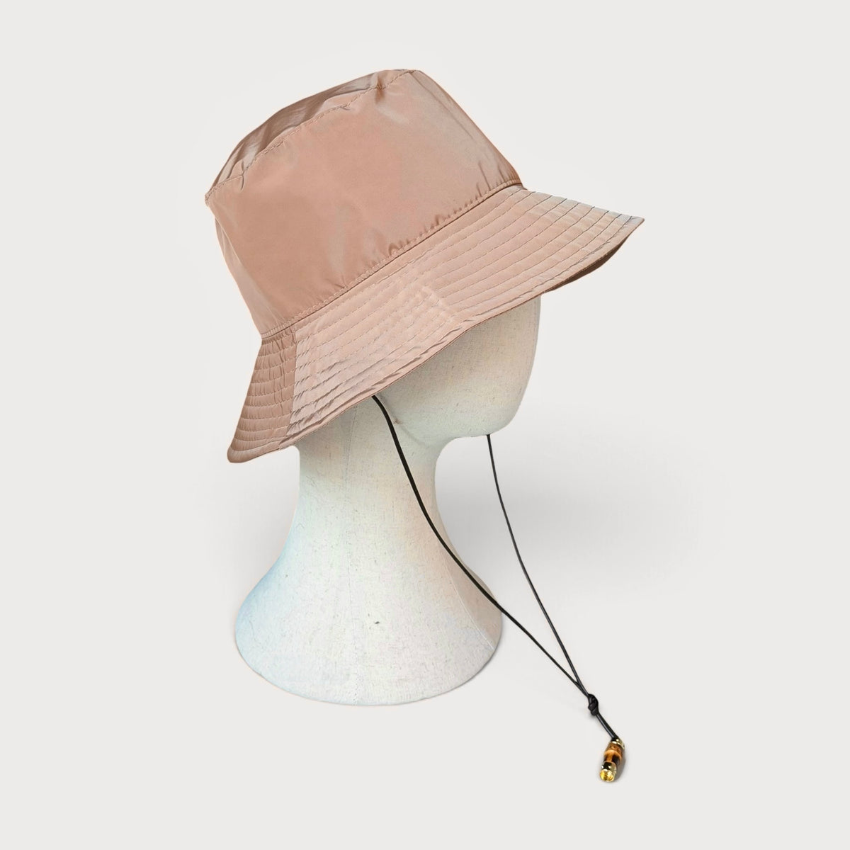 Cappello Bucket Donna Pescatore Impermeabile Con Laccetto Sottogola - Ripiegabile