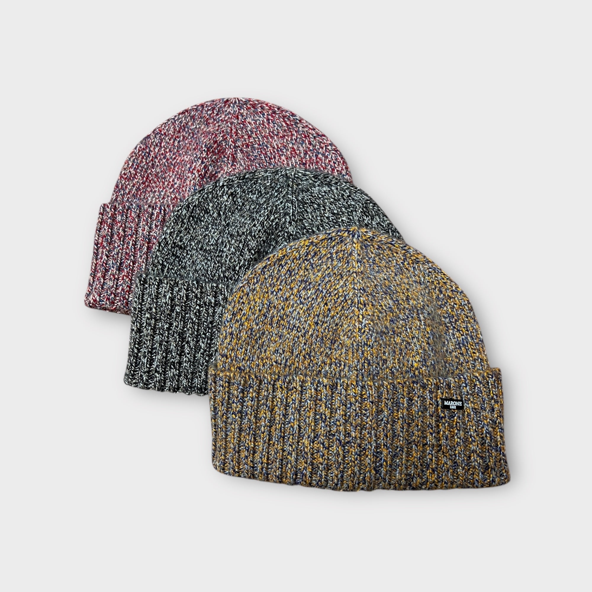 Berretto in Puro Cashmere Melange