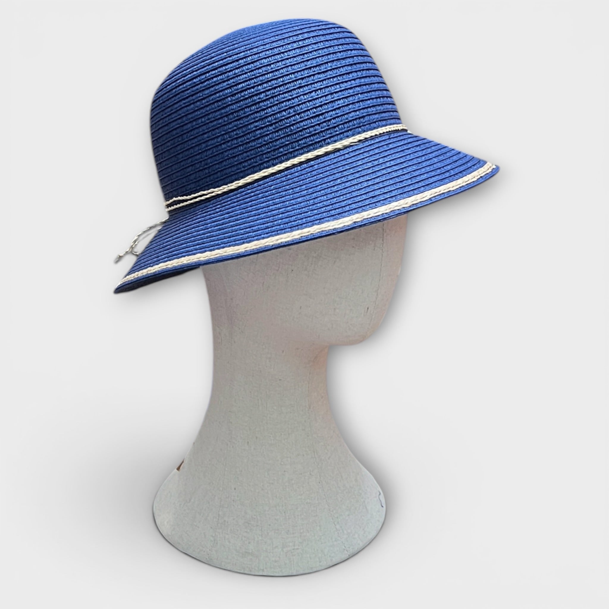 Cappello Cloche Da Donna Estivo in Paglia Naturale Papier