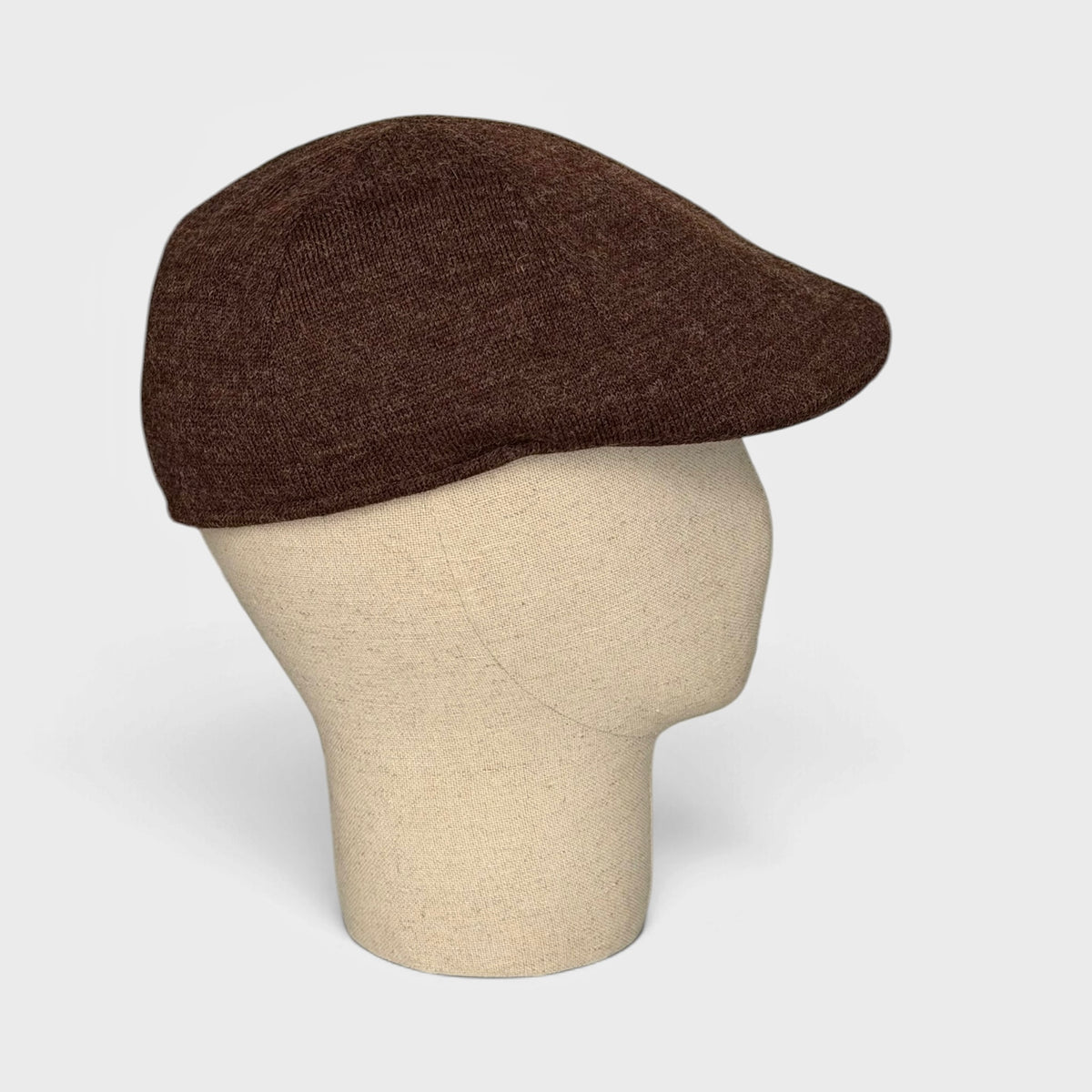 Coppola Invernale Becco Mod. Texas Stetson In Tessuto Jersey di Lana Merino Marrone
