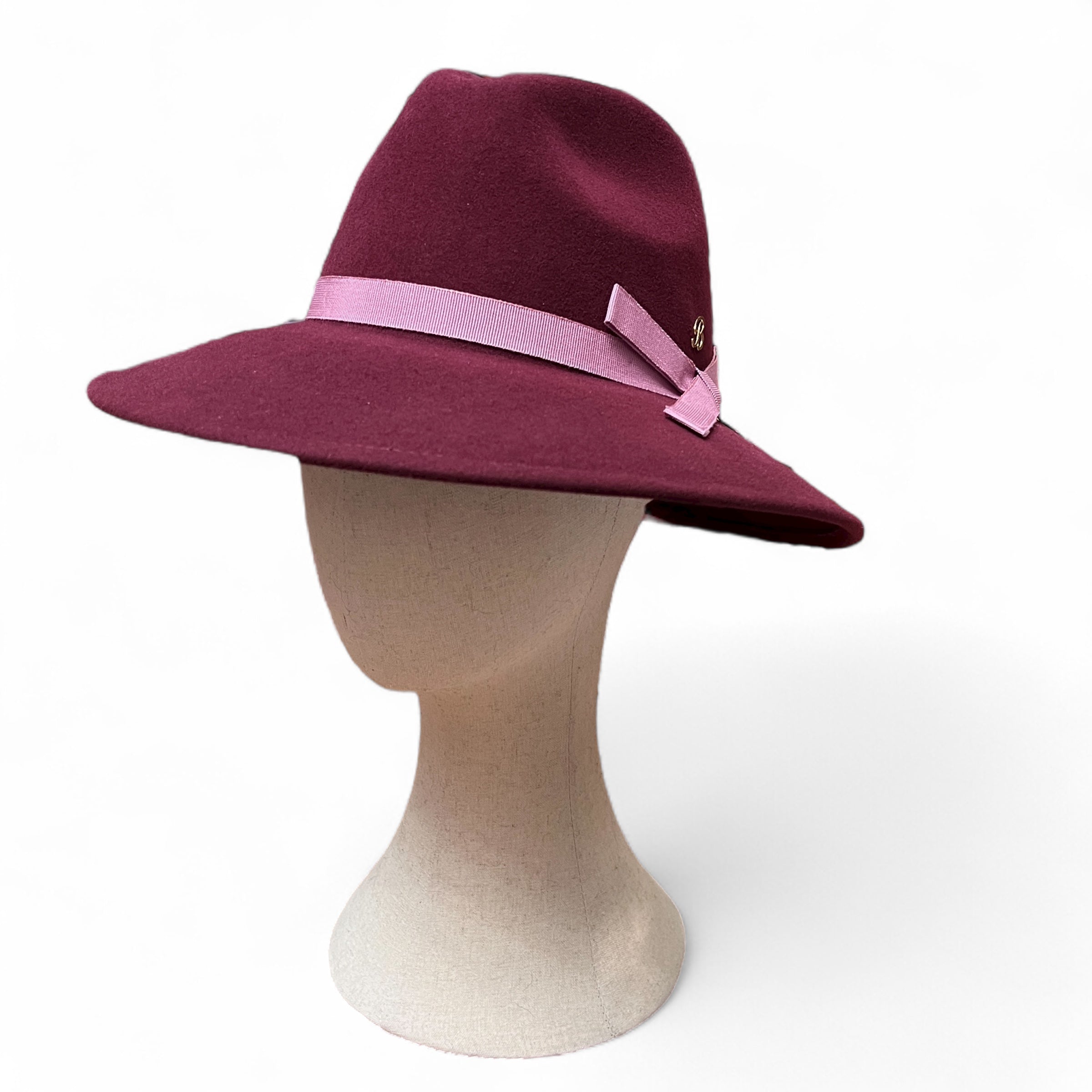Cappello Donna In Feltro Di Lana Extra Merinos Claudette