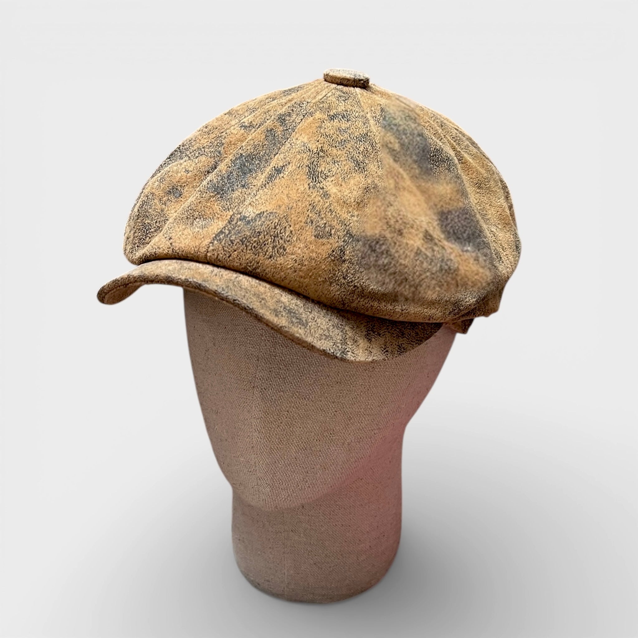 Coppola 8 Spicchi Irlandese in Pelle Invecchiata