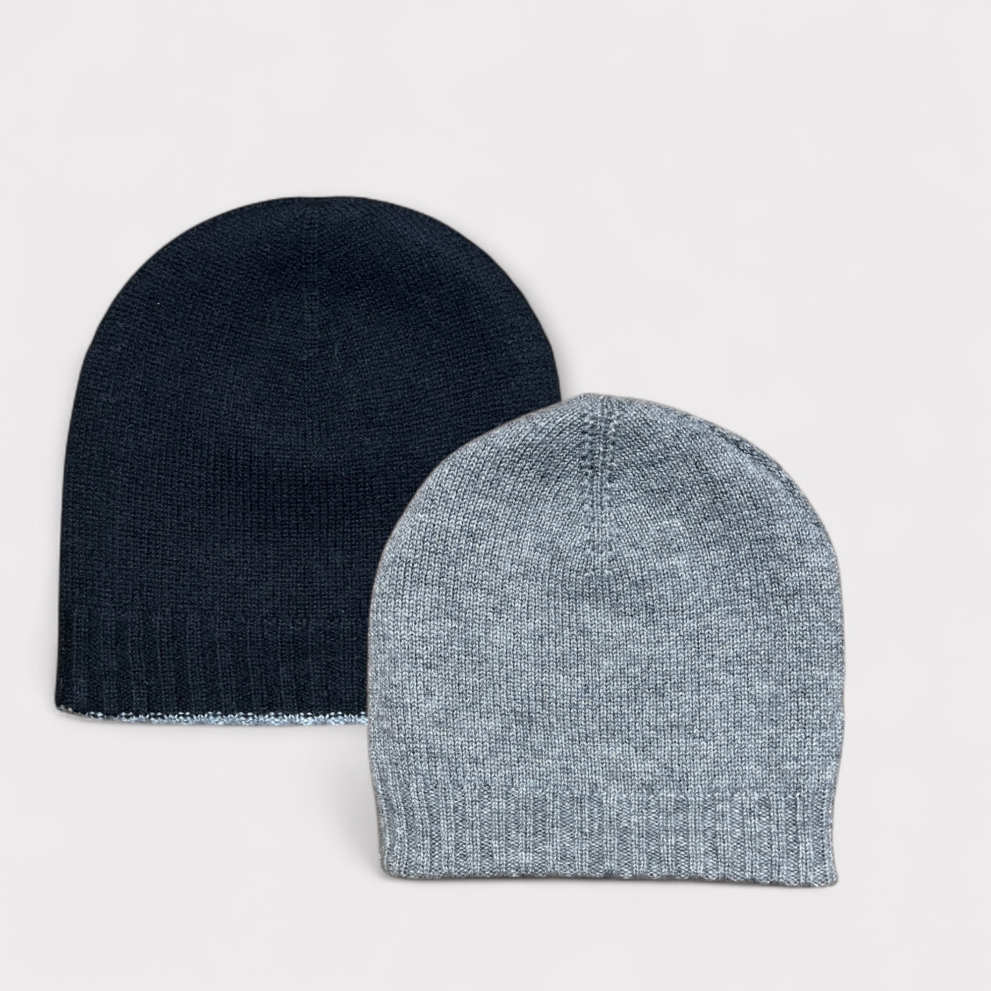 Berretto Reversibile puro Cashmere Riviera Cashmere