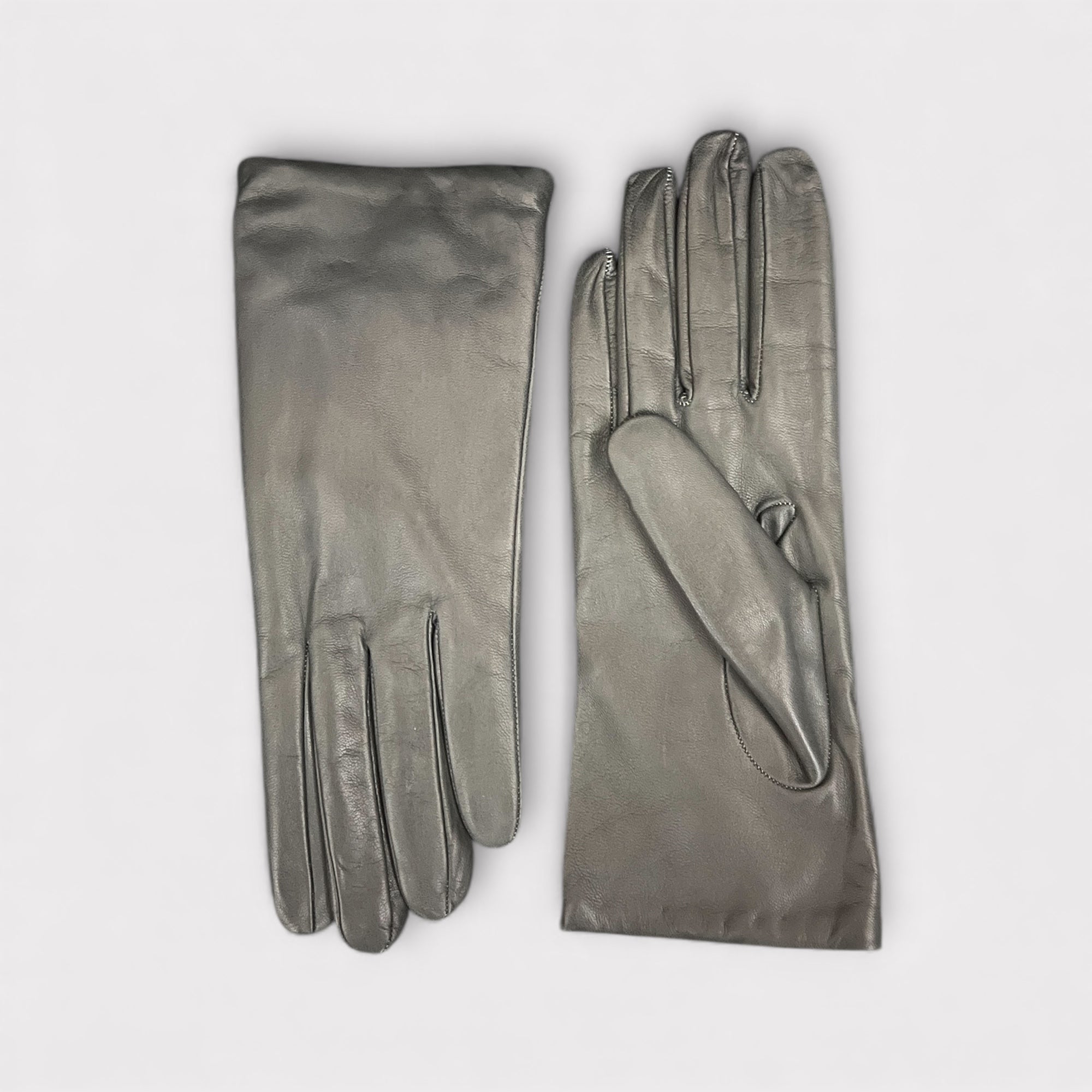 Guanti Donna In Pelle Fodera Cashmere