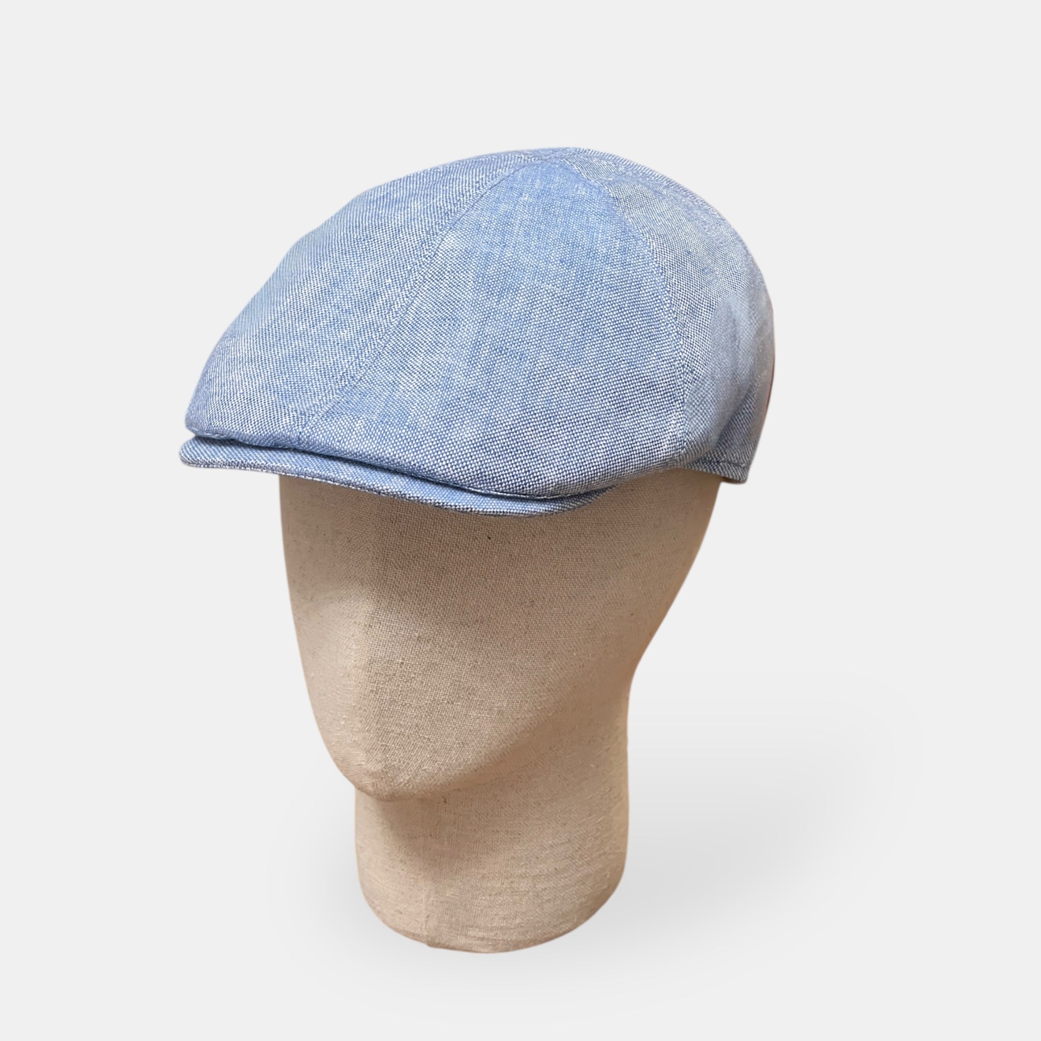 Coppola Uomo Estiva 6 Spicchi In Puro Lino Revertera