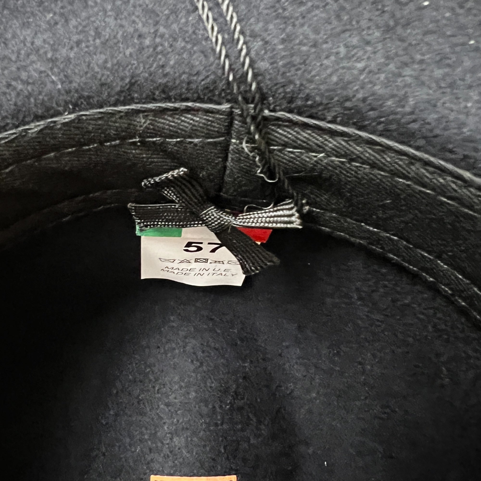 Cappello Fedora Unisex In Feltro Di Lana Extrafine