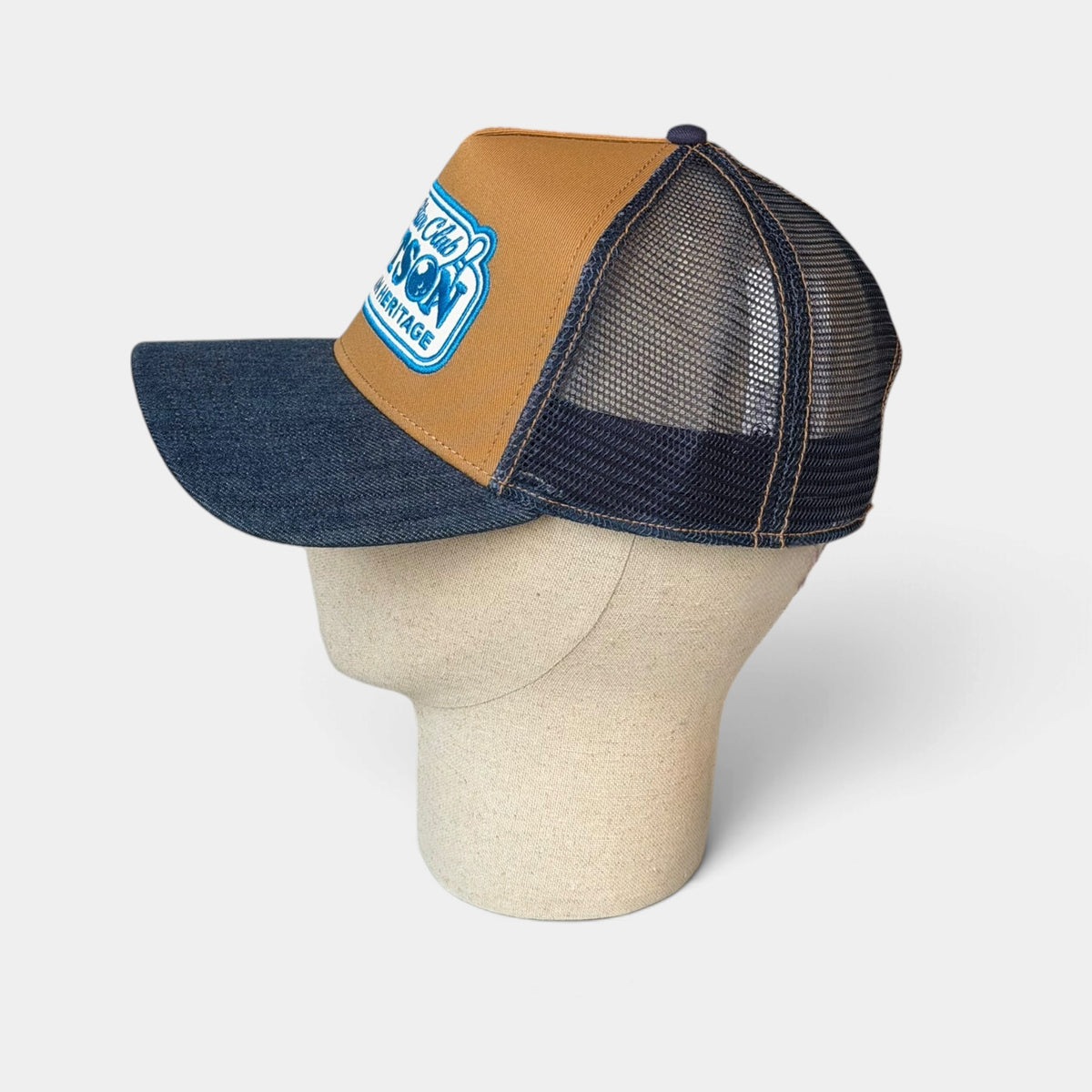 Cappellino Trucker Stetson All Star Visiera In Jeans + Portachiave