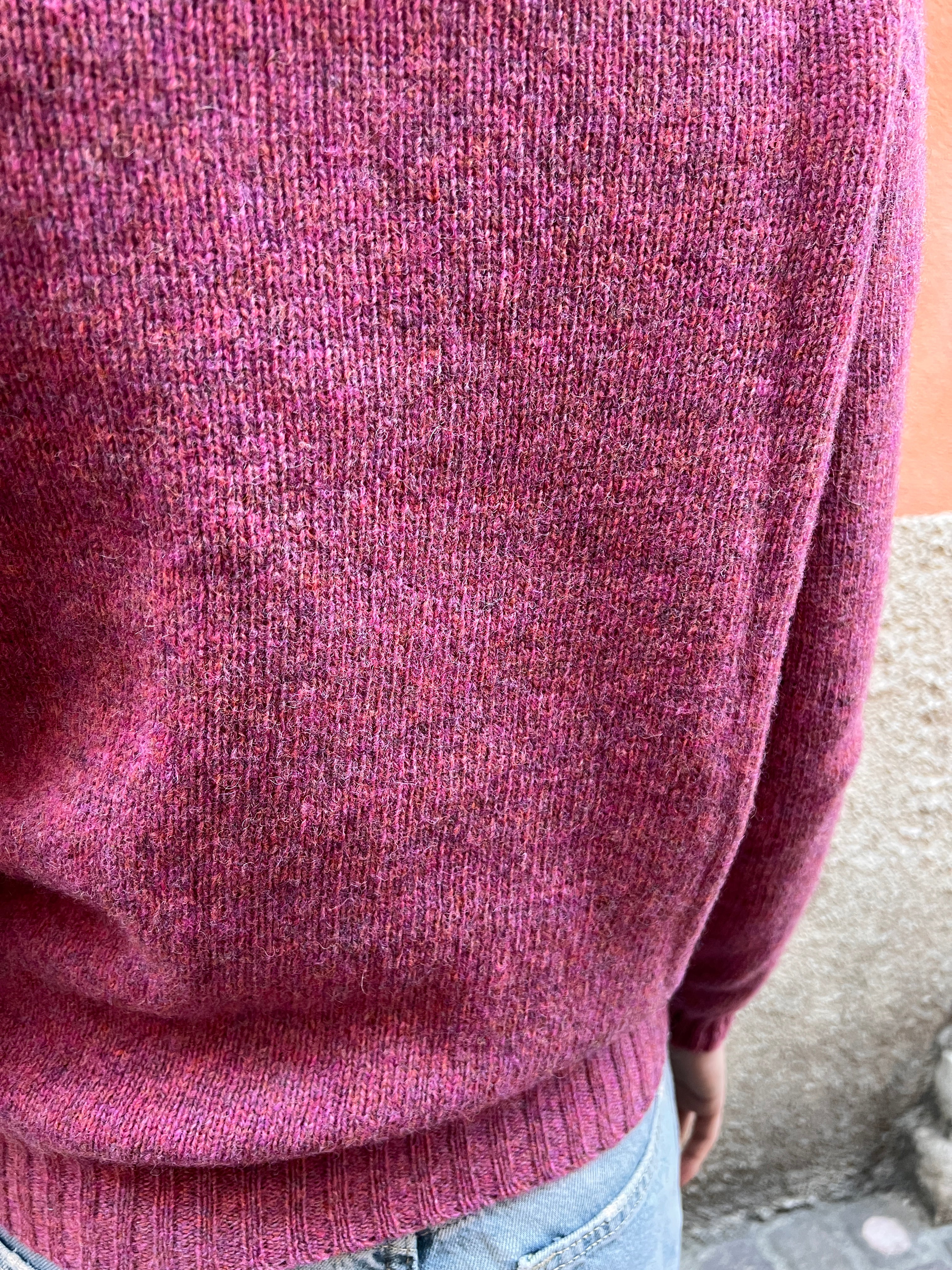 Maglione Donna In Maglia Di Pura Lana Harley Of Scotland