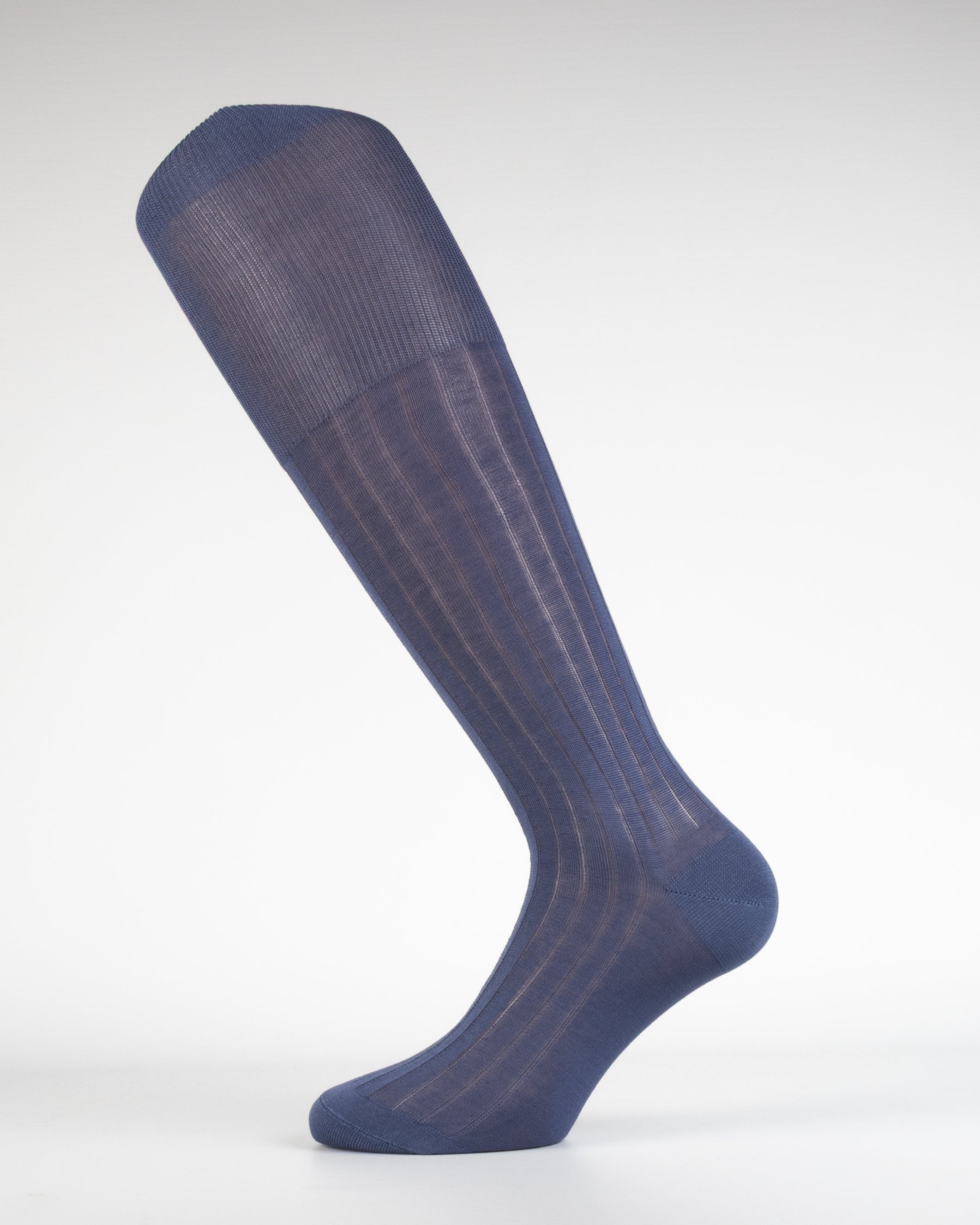 Calzini lunghi da Uomo Filo di Scozia Gessato Unito - Cappelleria Bacca