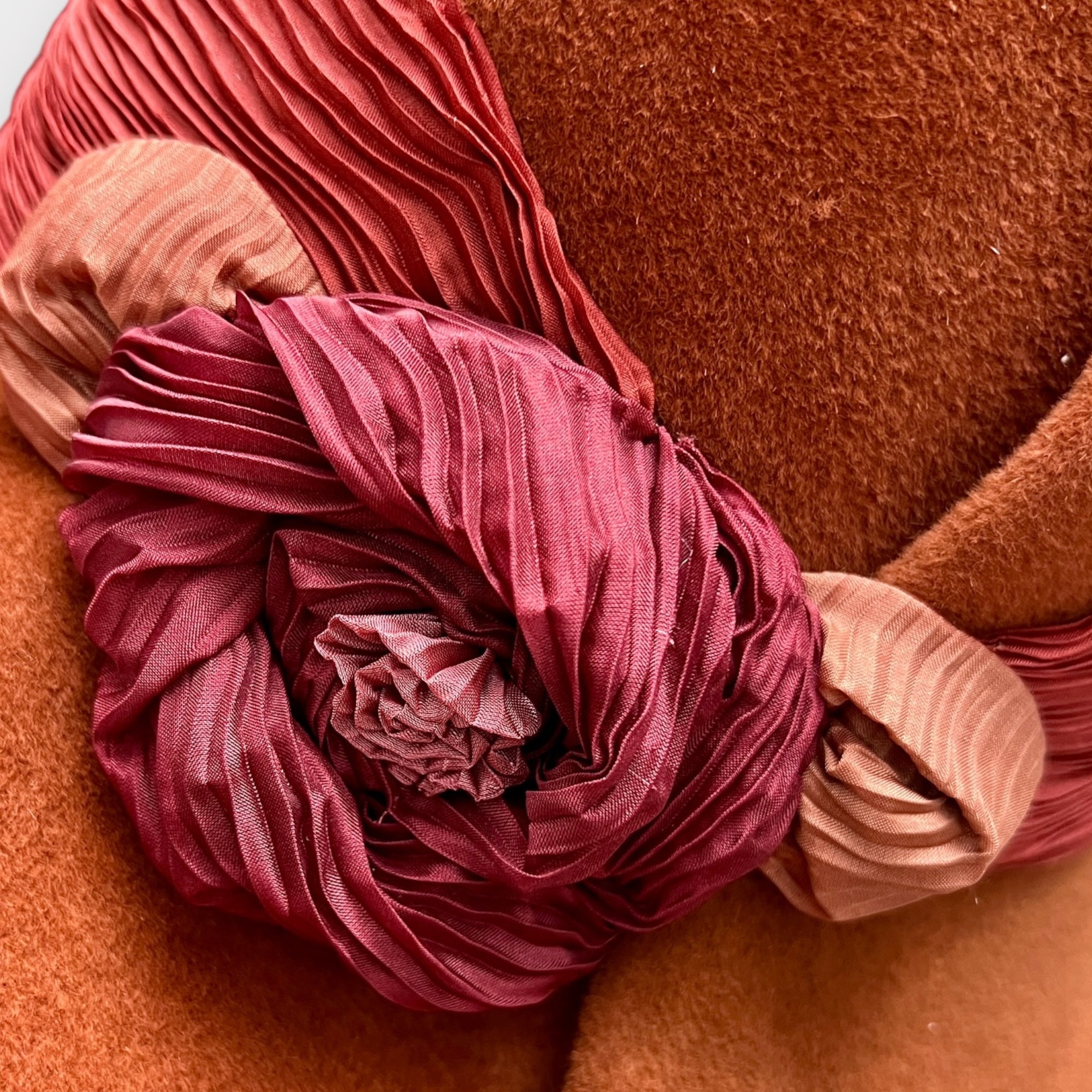 Cappello in Feltro Ala Media Grevi Col.Ruggine