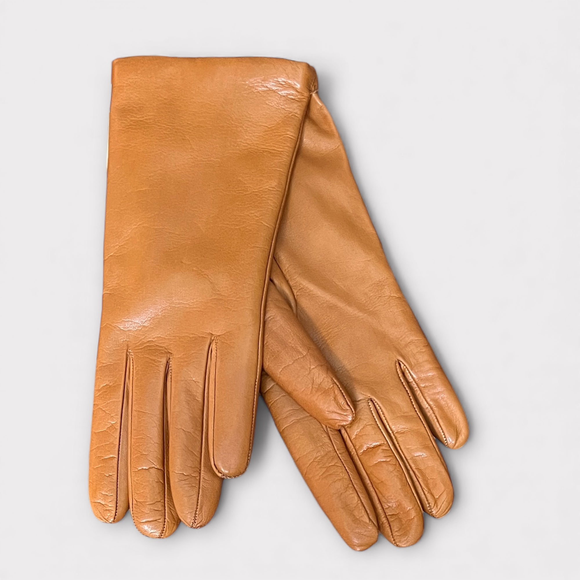 Guanti Donna In Pelle Fodera Cashmere