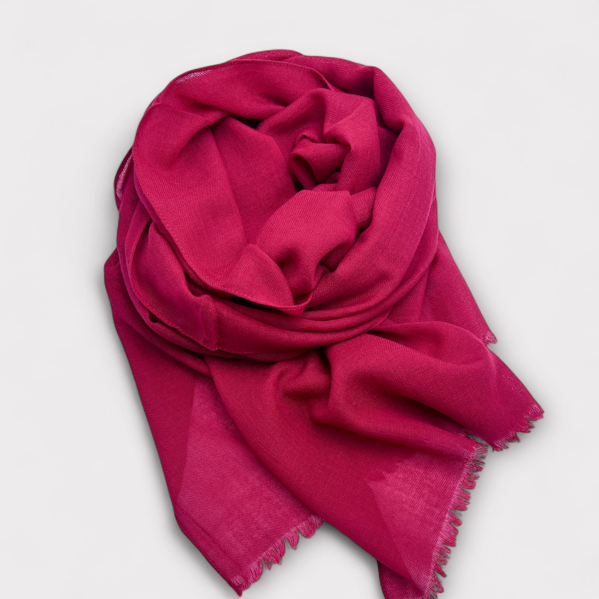 Sciarpa Invernale Unisex Sottile lana e seta 55cm x 200 cm