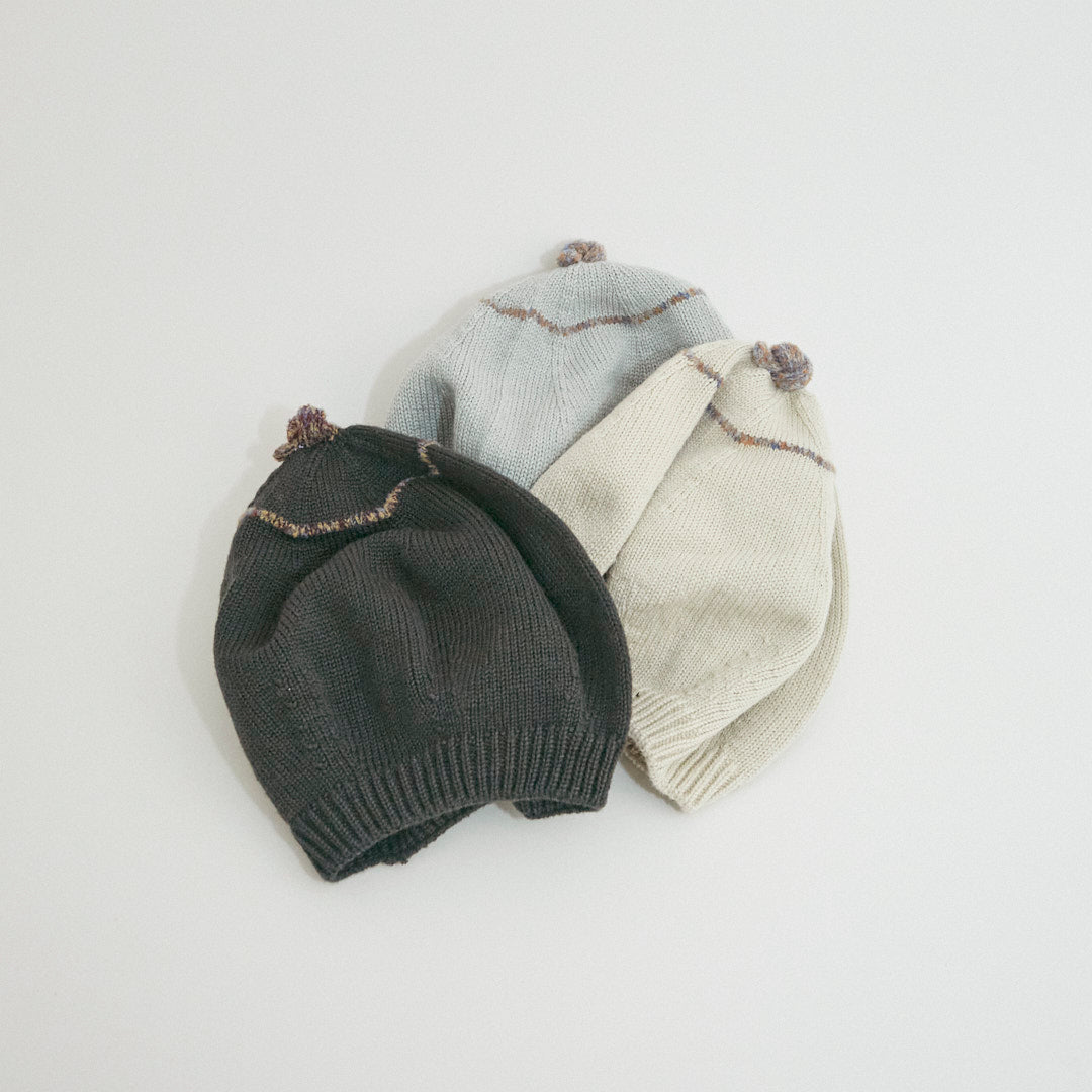 Basco Donna In Maglia Di Lana Con Dettaglio