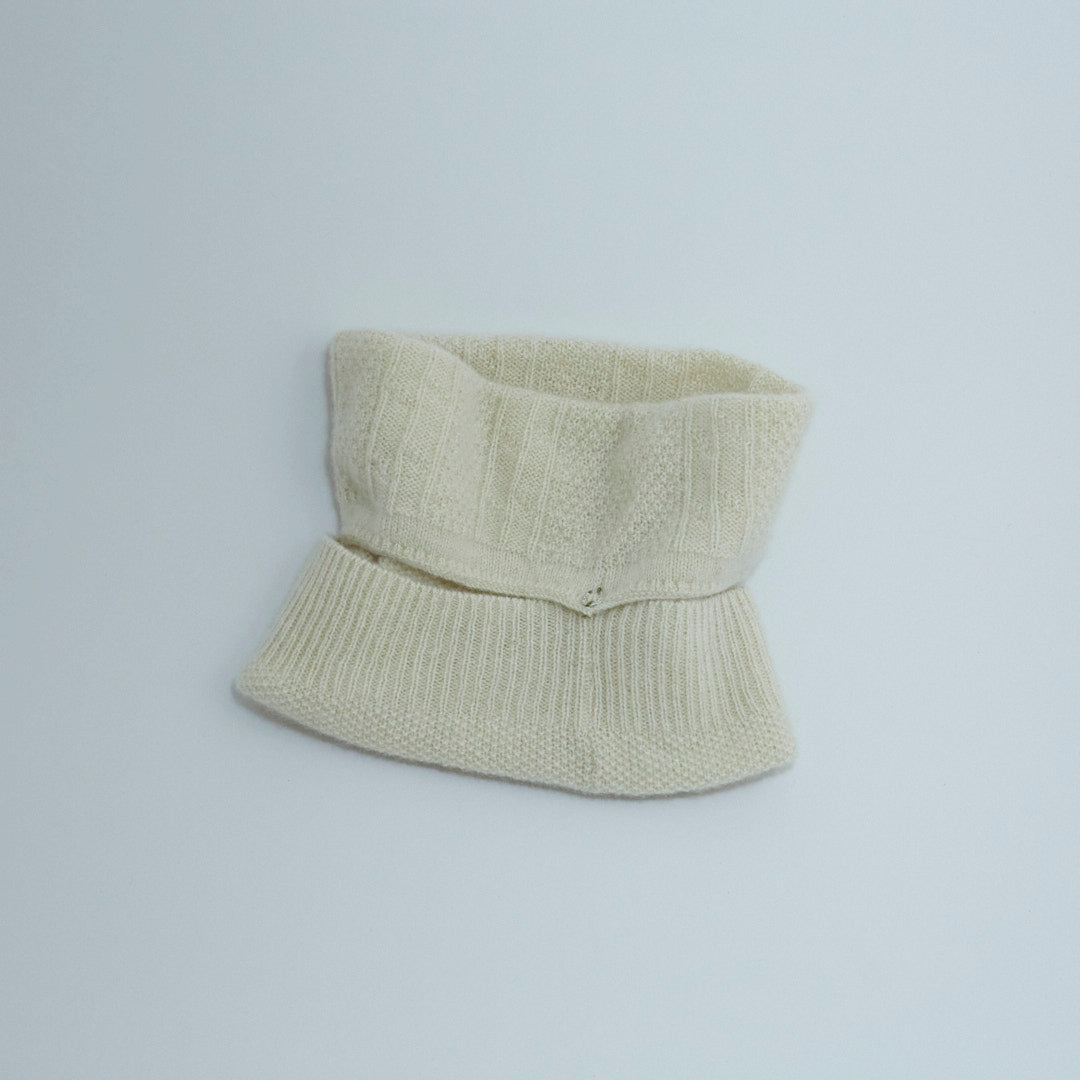 Collo/Beanie Trasformabile In Maglia Di Cashmere