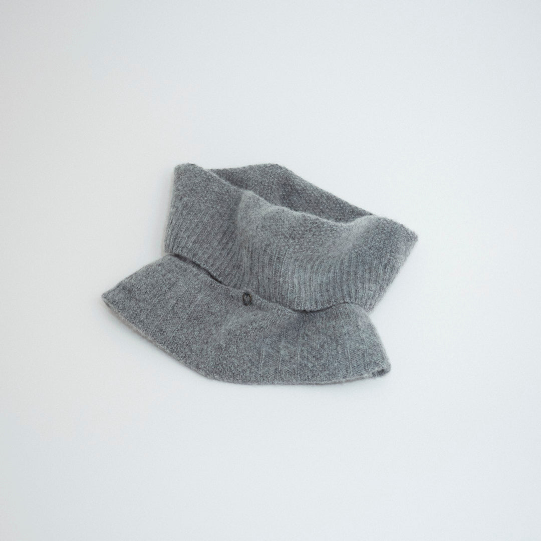 Collo/Beanie Trasformabile In Maglia Di Cashmere