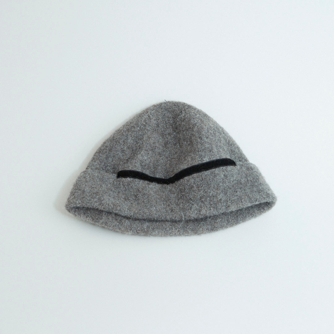 Berretto In panno Di Alpaca E Lana