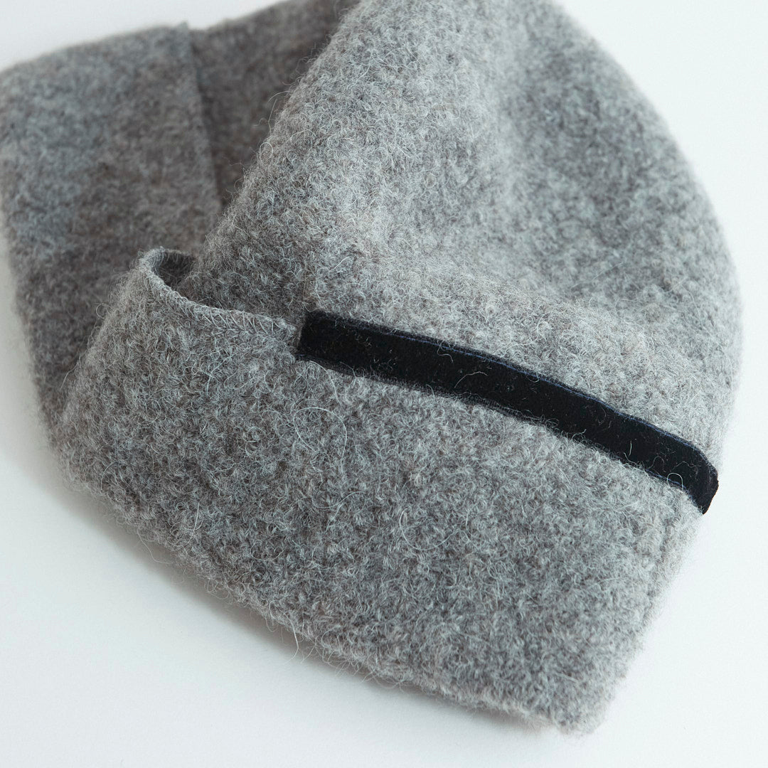 Berretto In panno Di Alpaca E Lana