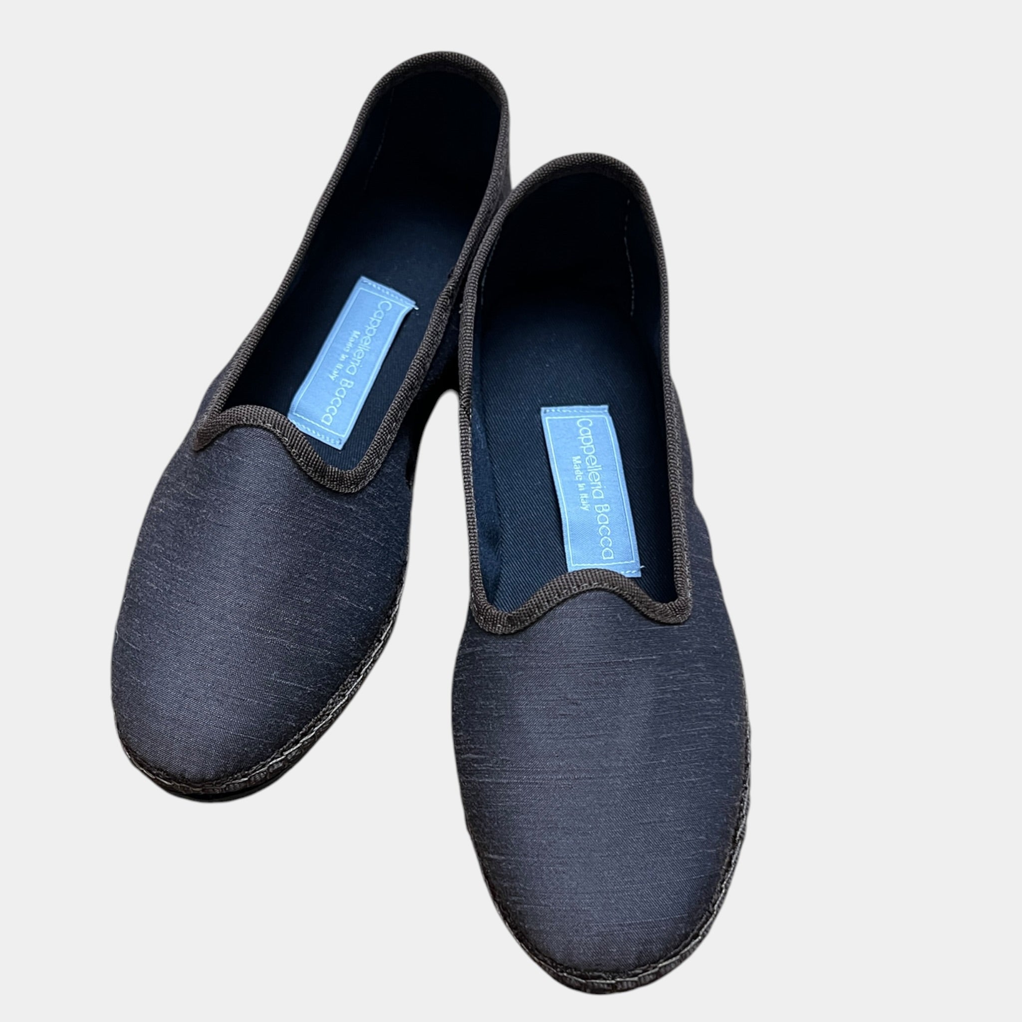 Friulane Originali In Seta Shantung Marrone – Eleganti E Leggere, 100% Made In Italy