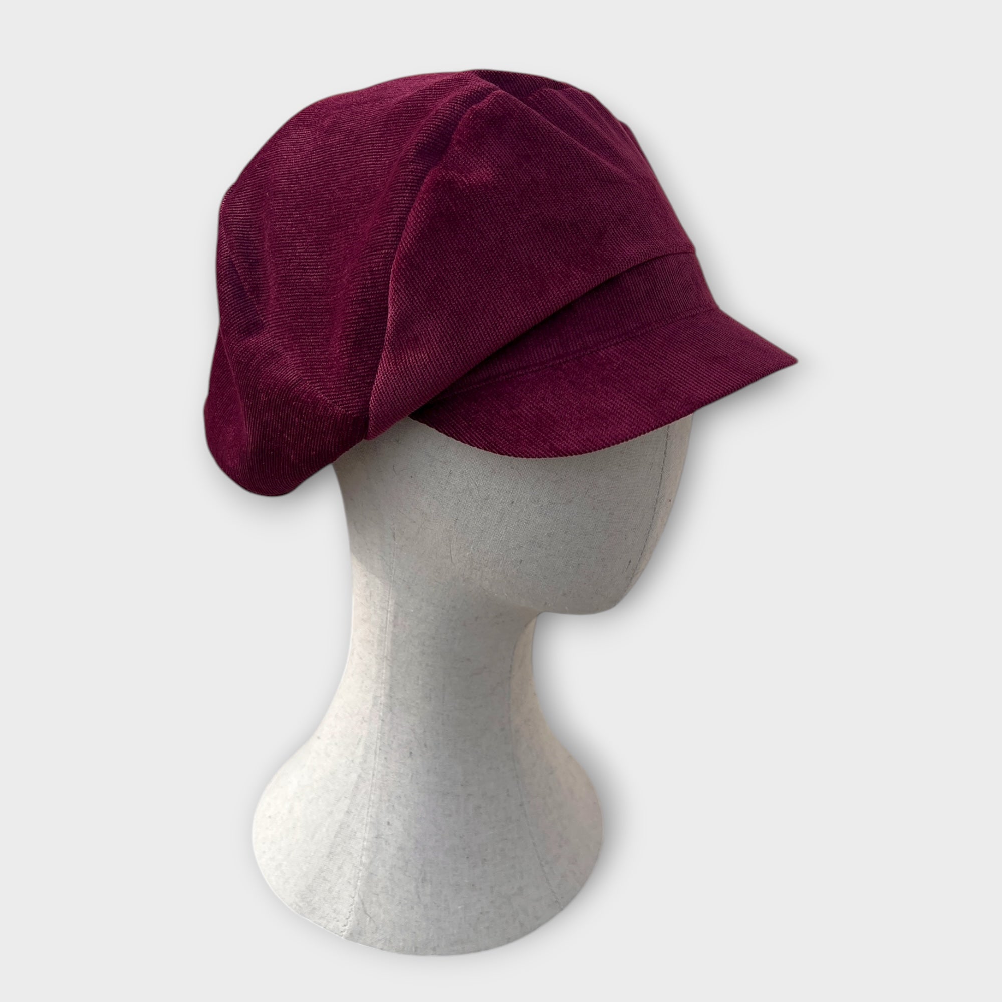 Berretto Donna In Velluto Con Visiera