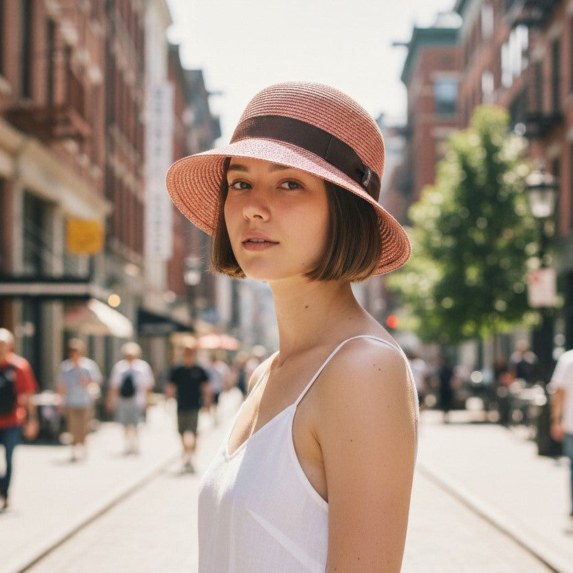 Cloche Anni 30 Borsalino col. Ruggine