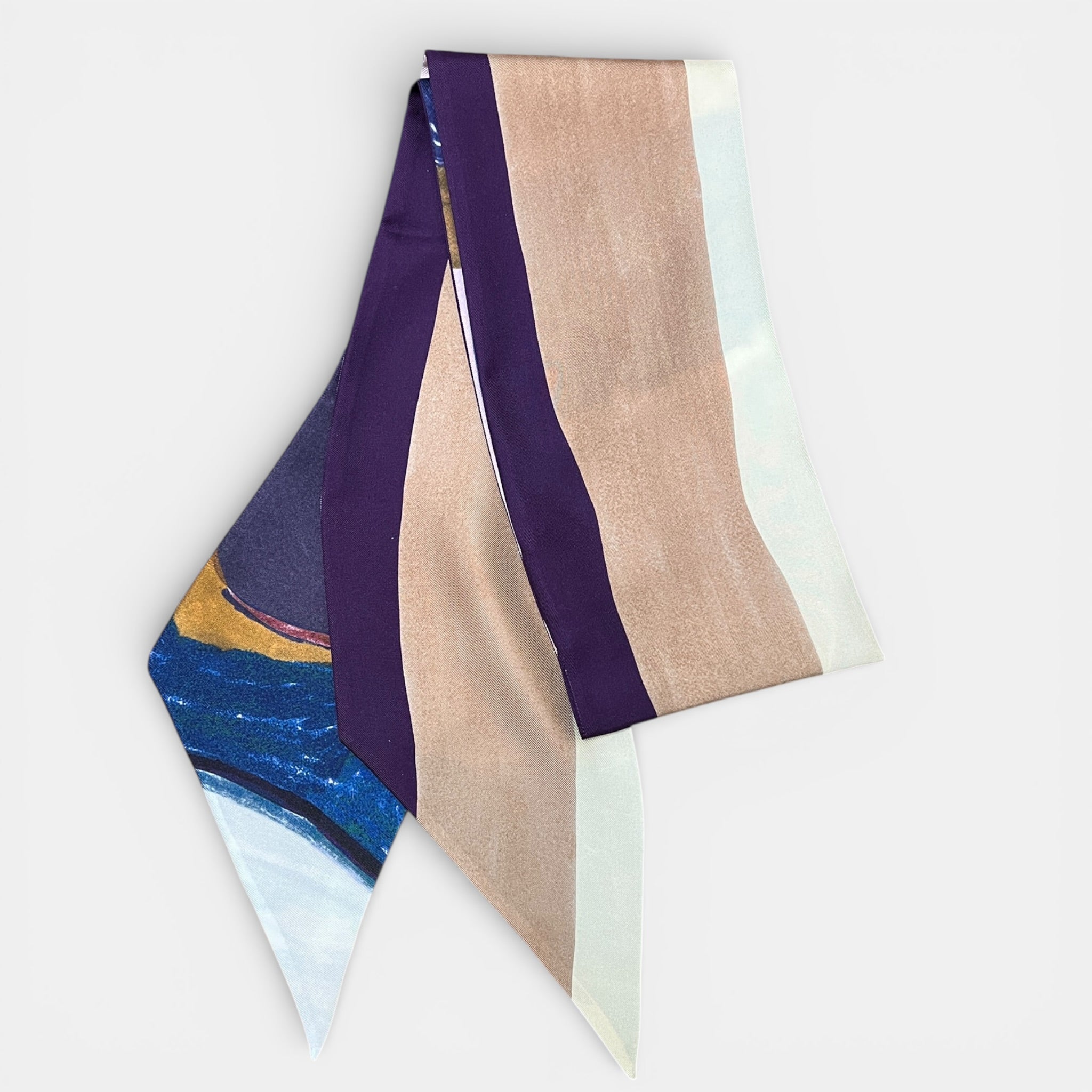 Sciarpa Strangolino 13x140 cm In Twill di Pura Seta Barbieri - Cappelleria Bacca