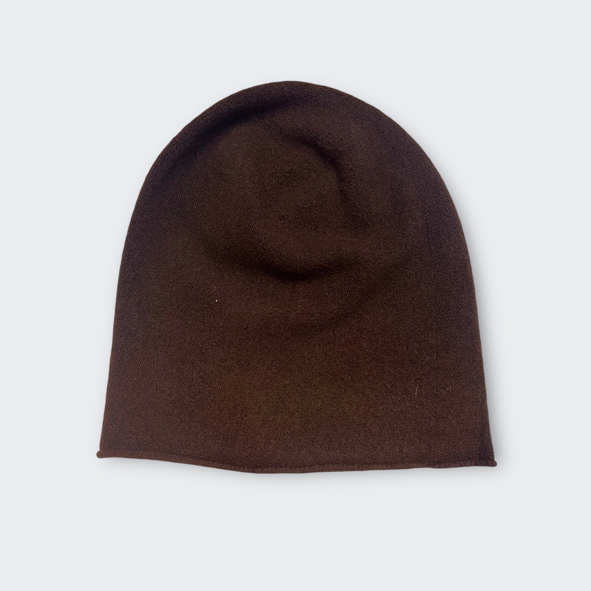 Berretto Beanie In Panno Di Lana "Nero" Kopka