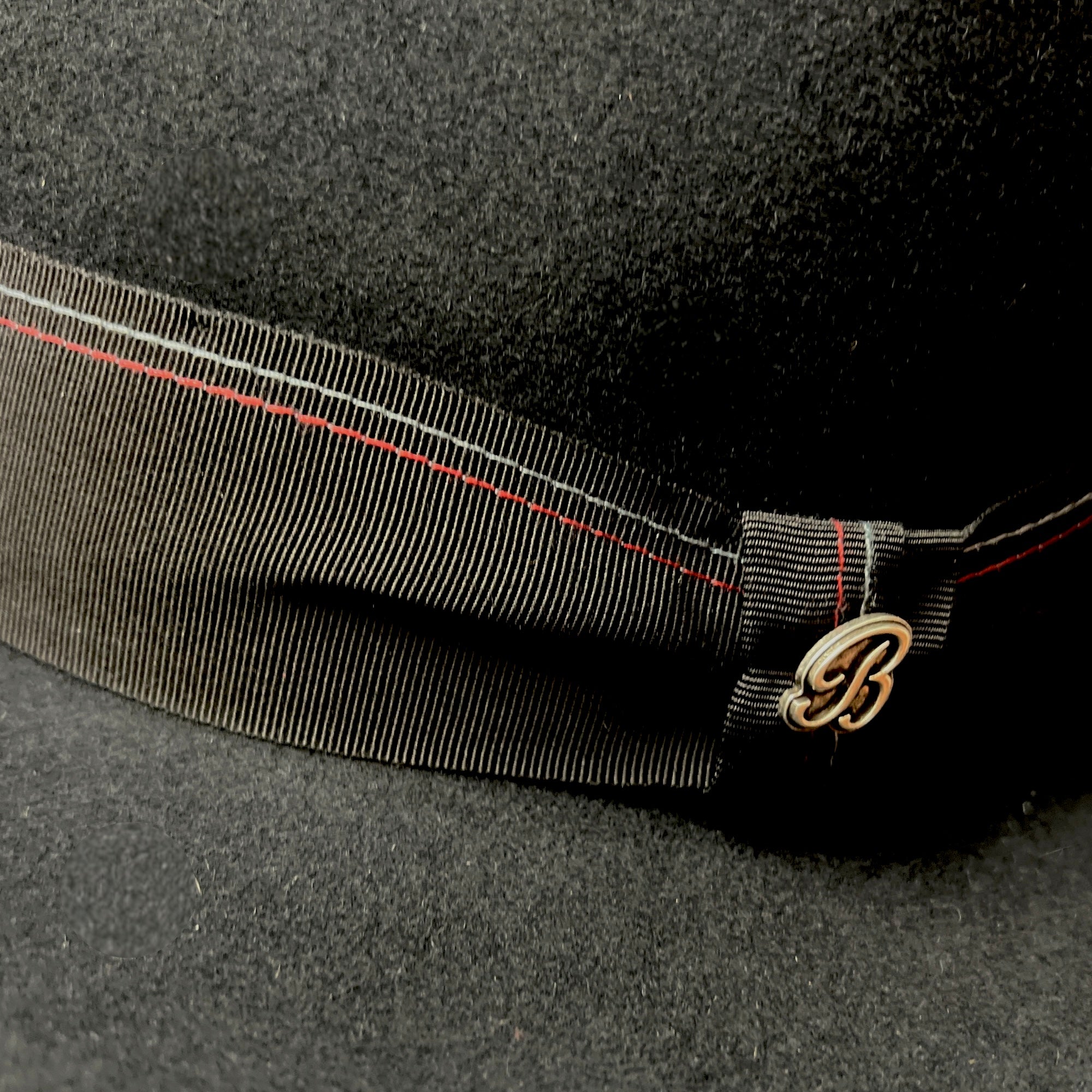 Cappello Fedora In Feltro Di Lana Merinos Extra Fine Ala 7cm