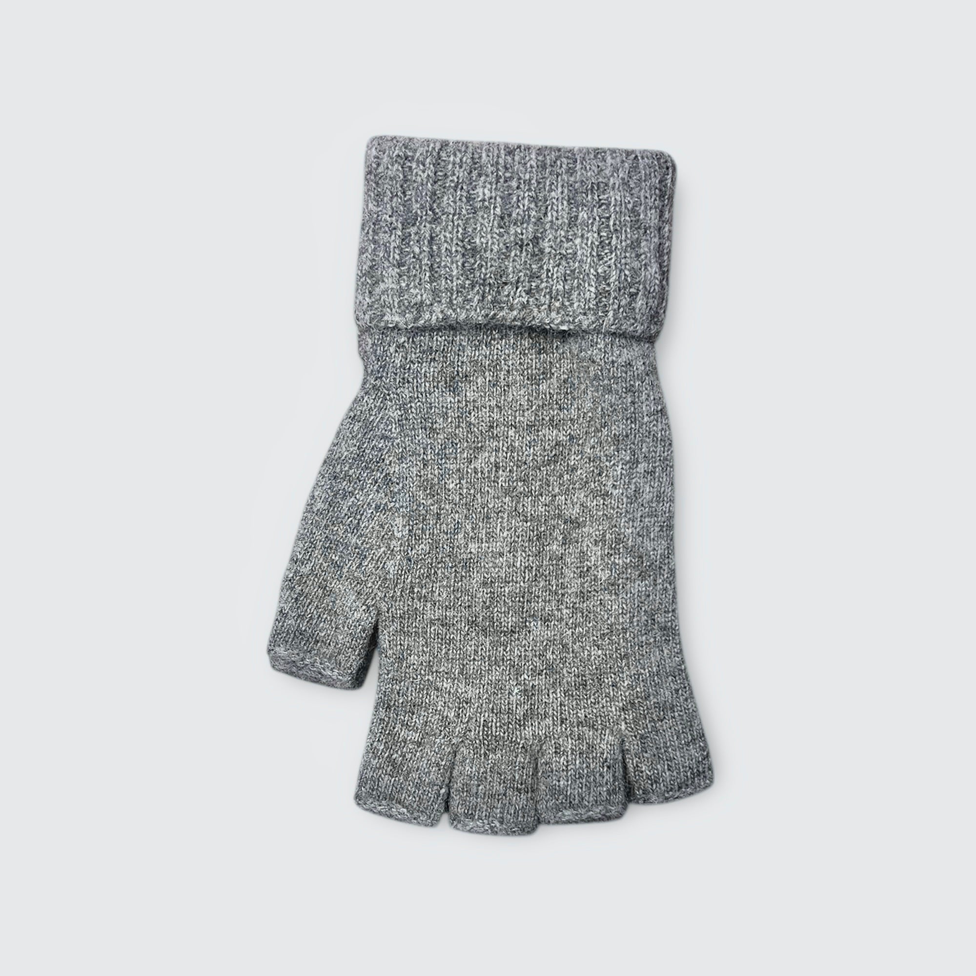 Guanto Uomo in lana mezze dita