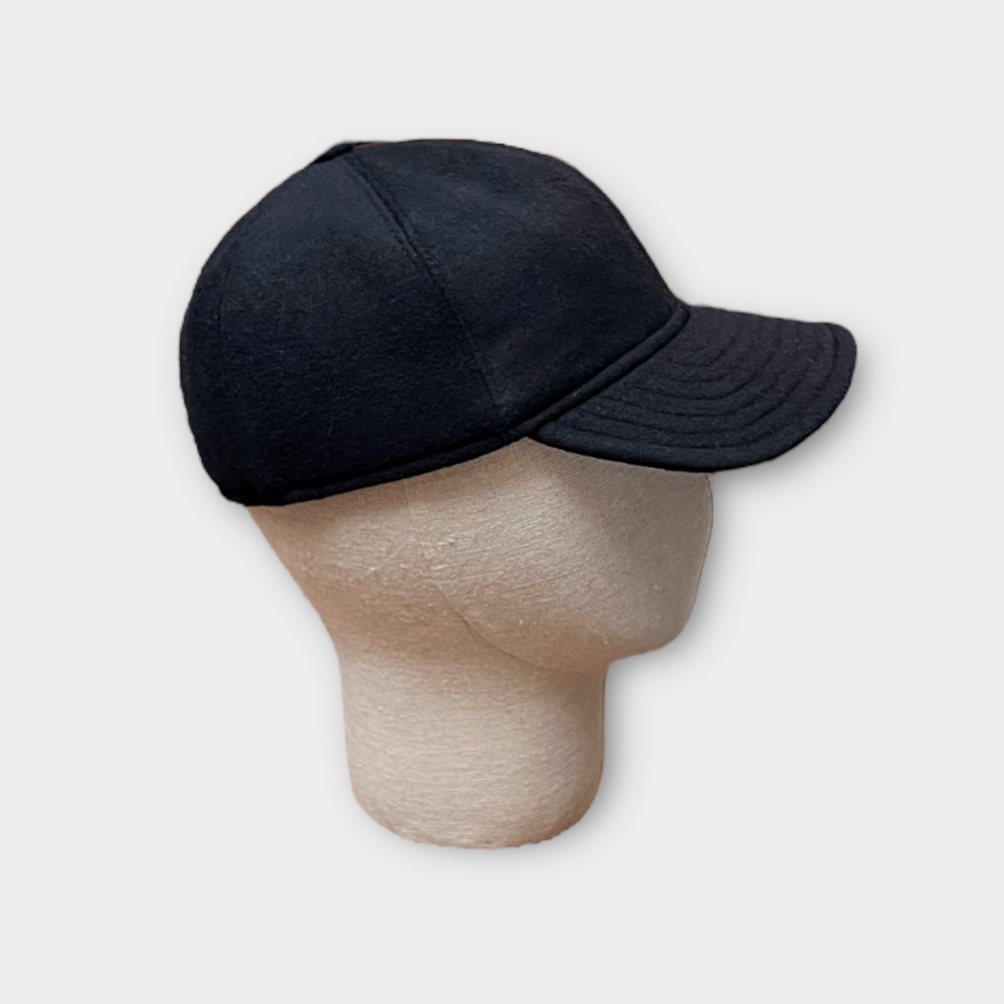 Baseball In Lana Pieghevole E Impermeabile Nero