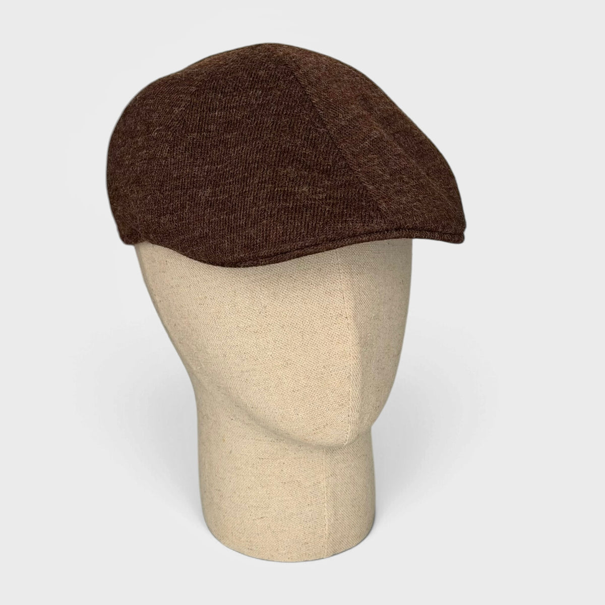 Coppola Invernale Becco Mod. Texas Stetson In Tessuto Jersey di Lana Merino Marrone
