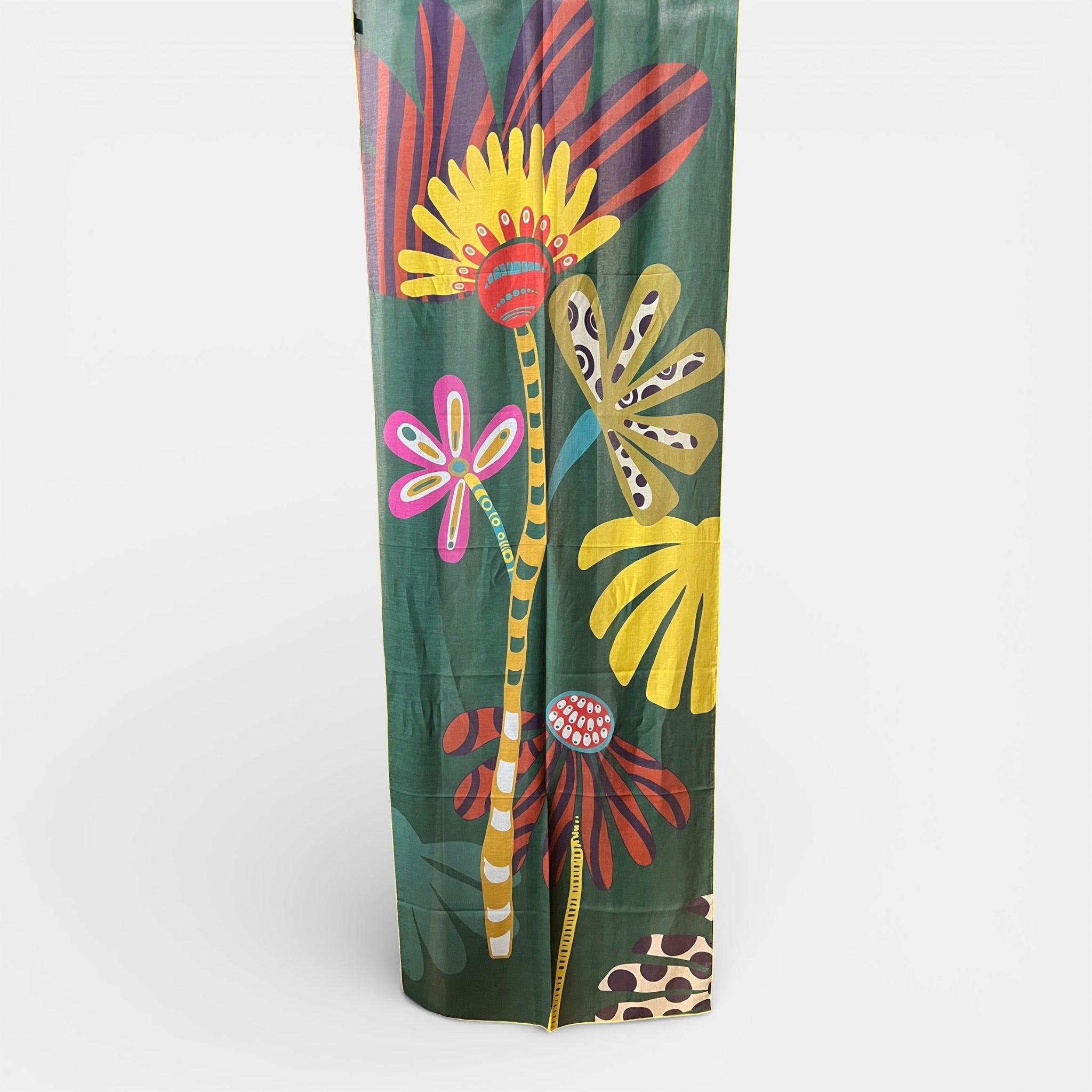 Sciarpa Estiva Donna 65x200 cm In Cotone E Seta - Cappelleria Bacca