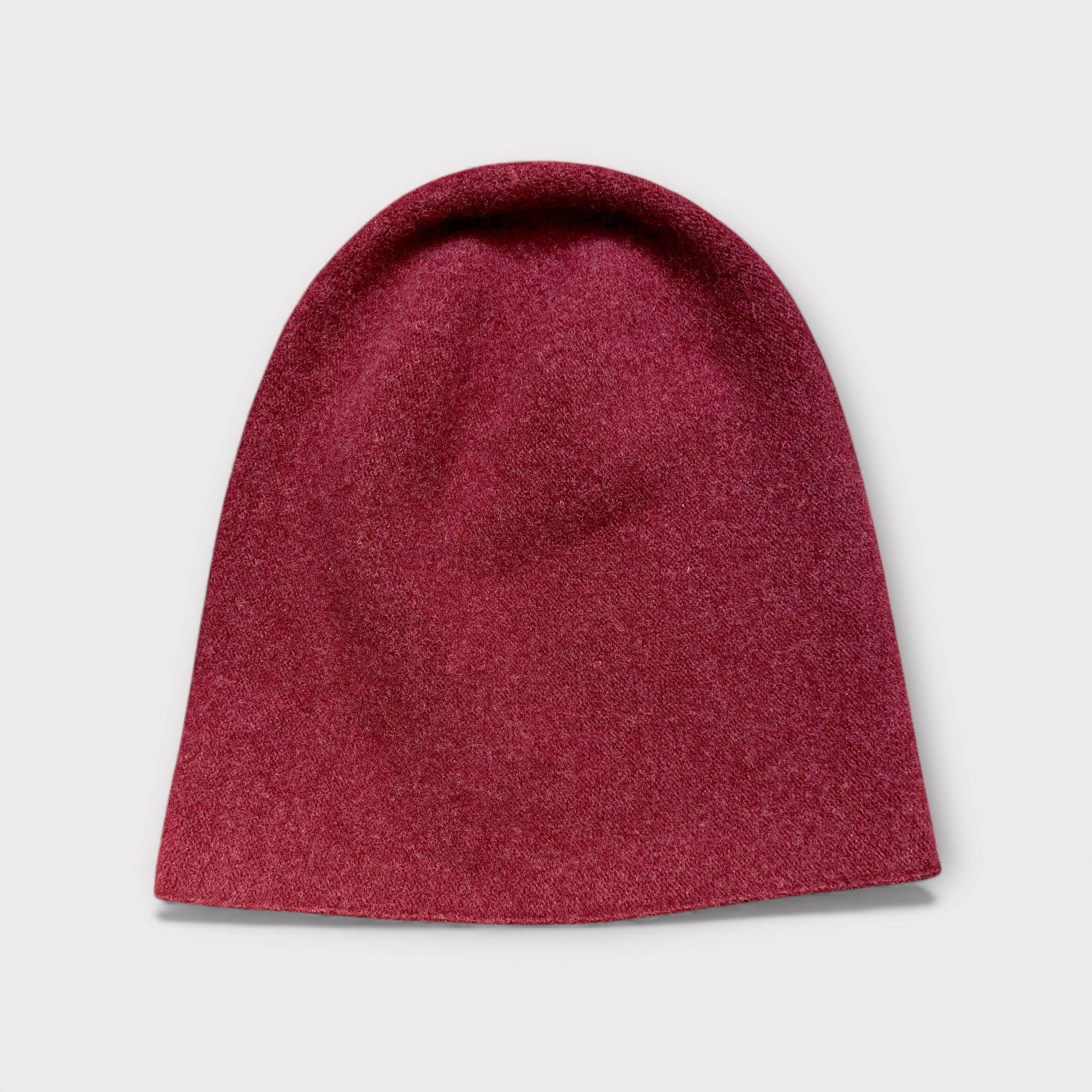 Berretto Beanie In Panno Di Lana "Nero" Kopka