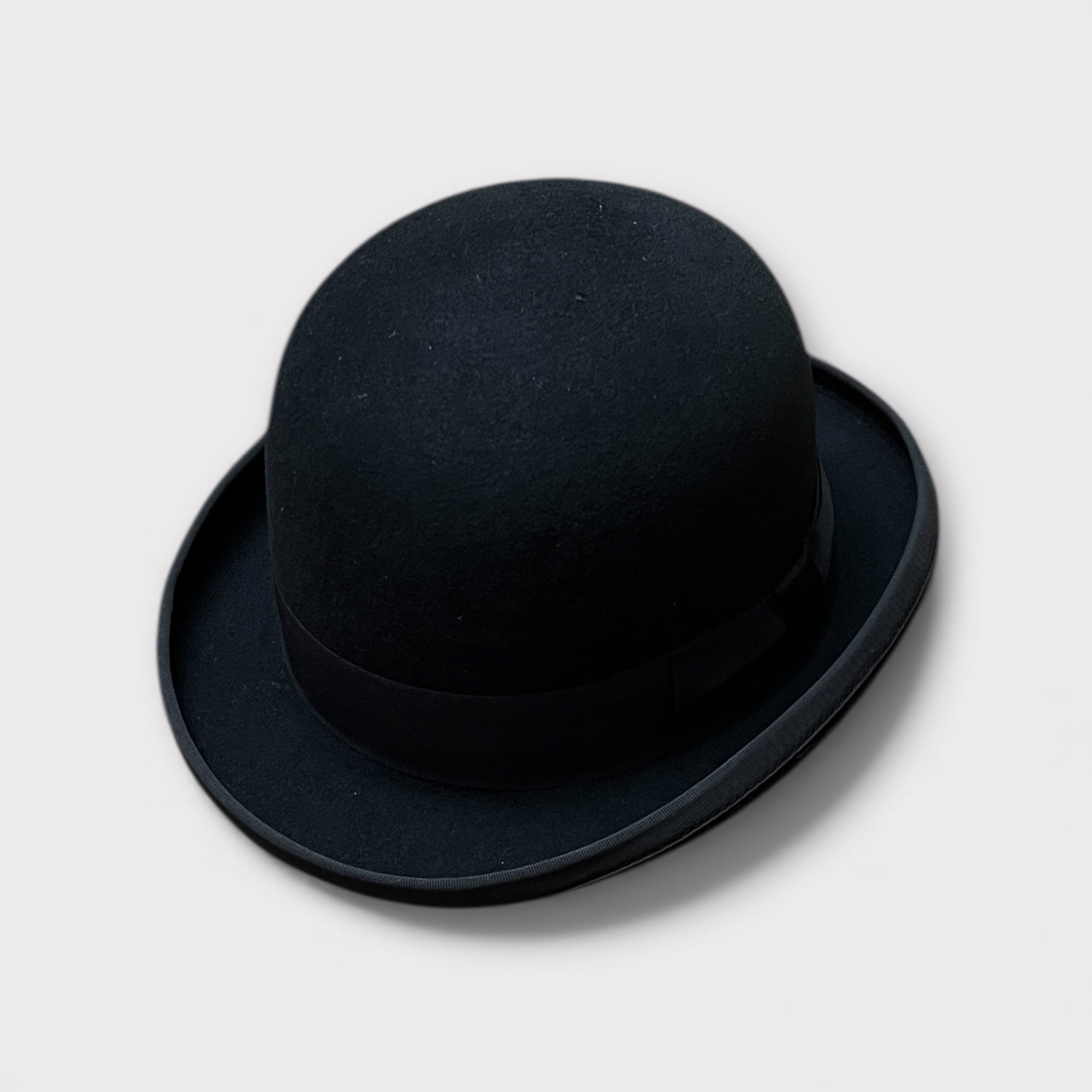 Bombetta In Feltro Di Lana Alta Qualità