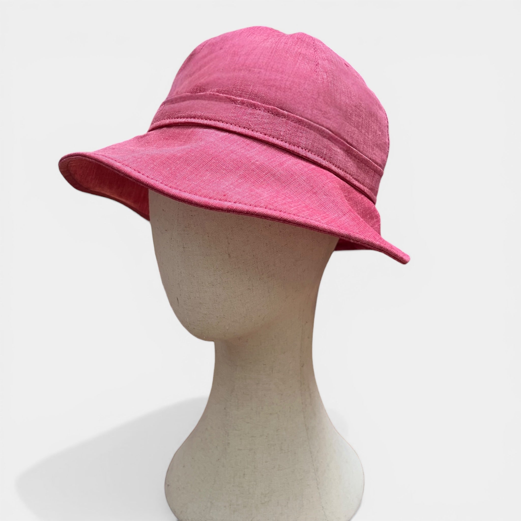 Cappello Cloche Da Donna In Lino