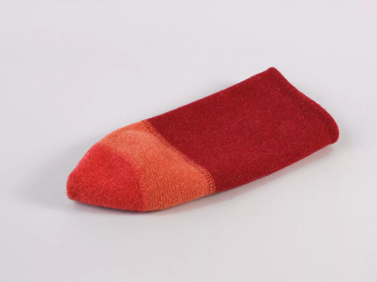 Berretto Beanie In Panno Di Lana Tricolor Kopka