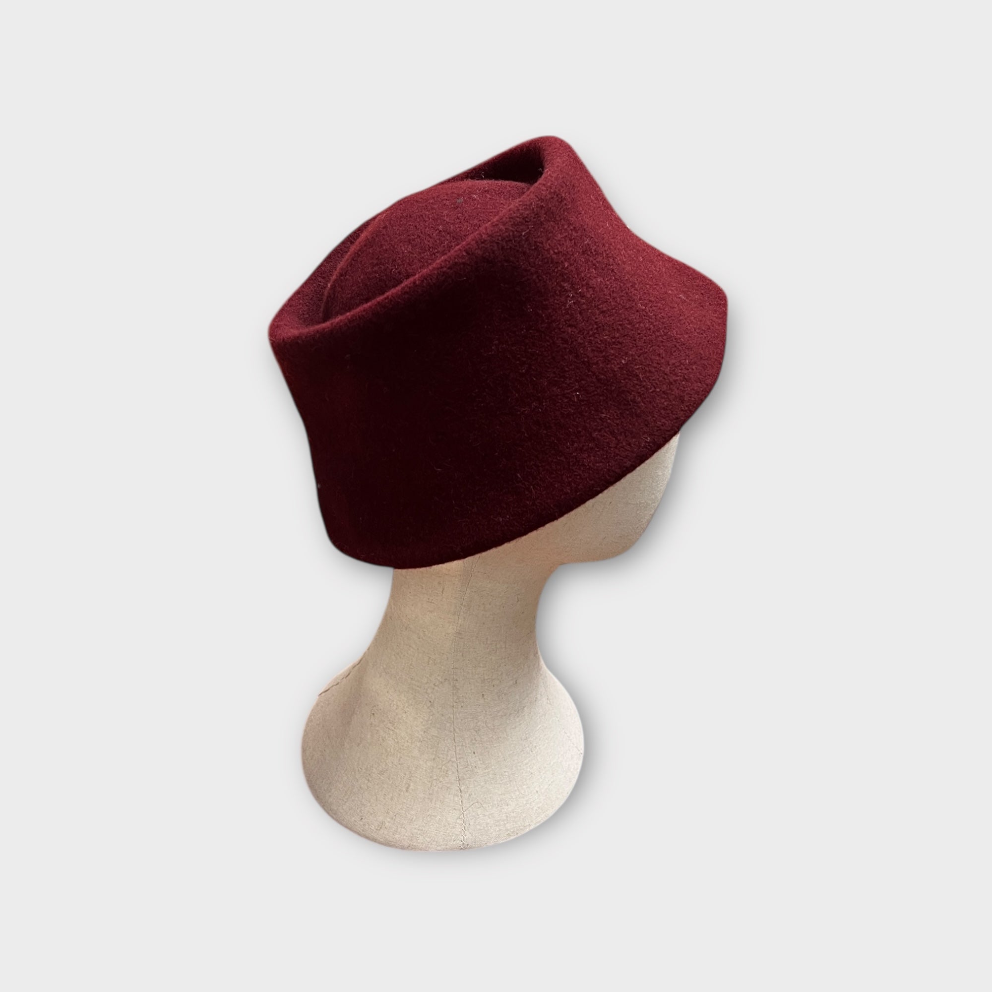 Cappello Cloche In Panno Di Lana Clochard Kopka