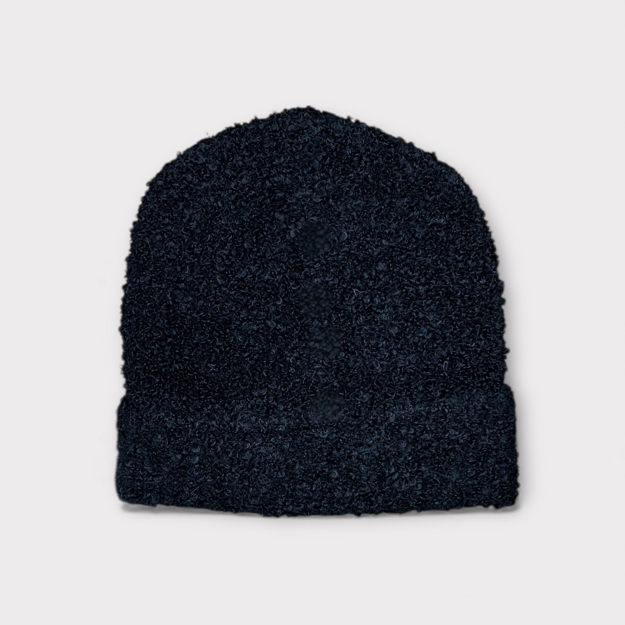 Berretto Beanie In Alpaca E Lana Boucle' "Shaun" Kopka