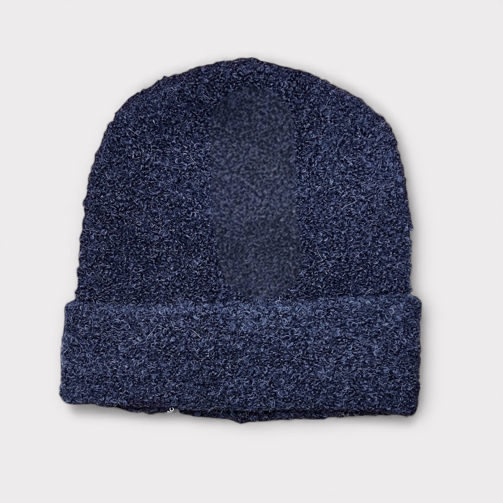 Berretto Beanie In Alpaca E Lana Boucle' "Shaun" Kopka