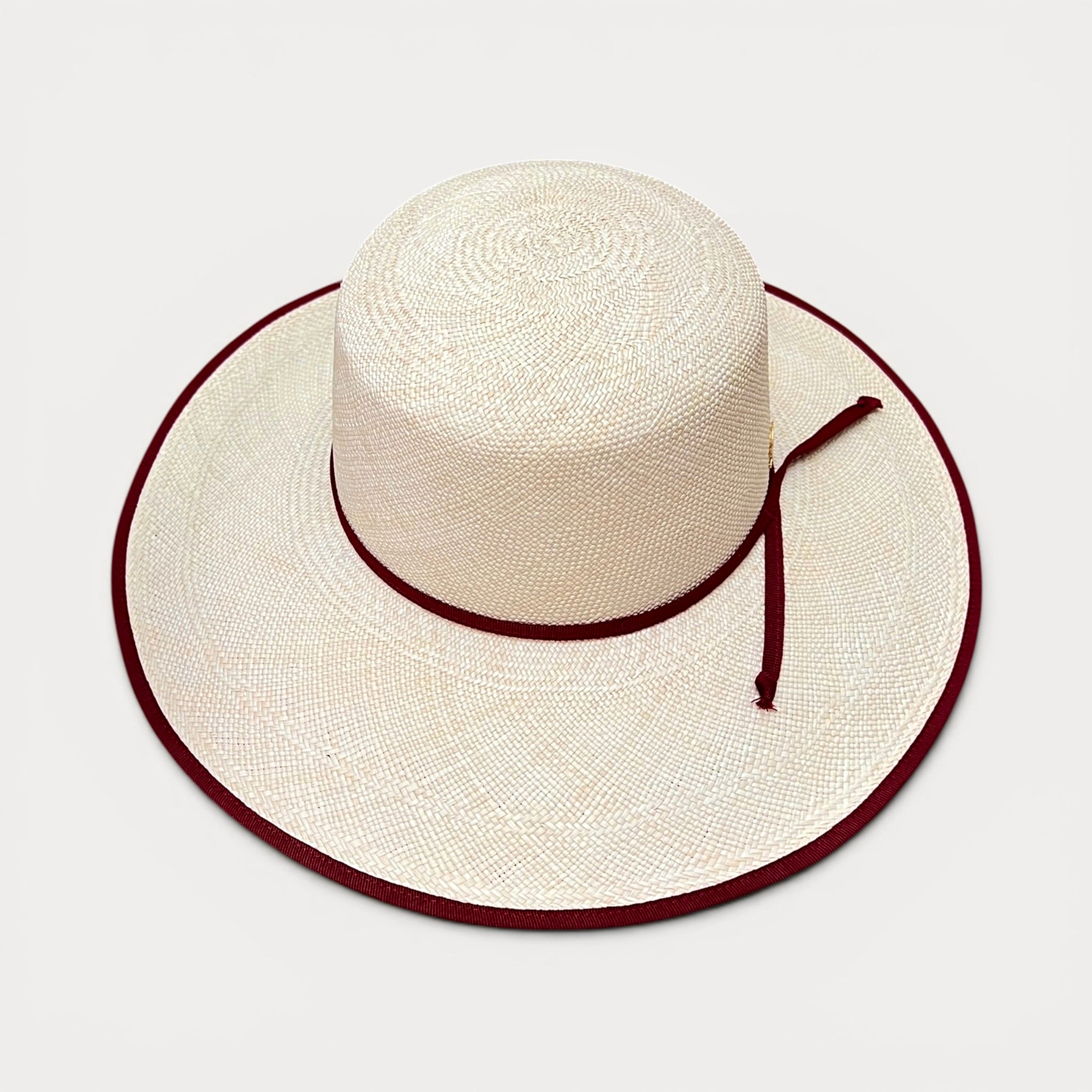 Cappello Donna Panama Originale Ala Larga