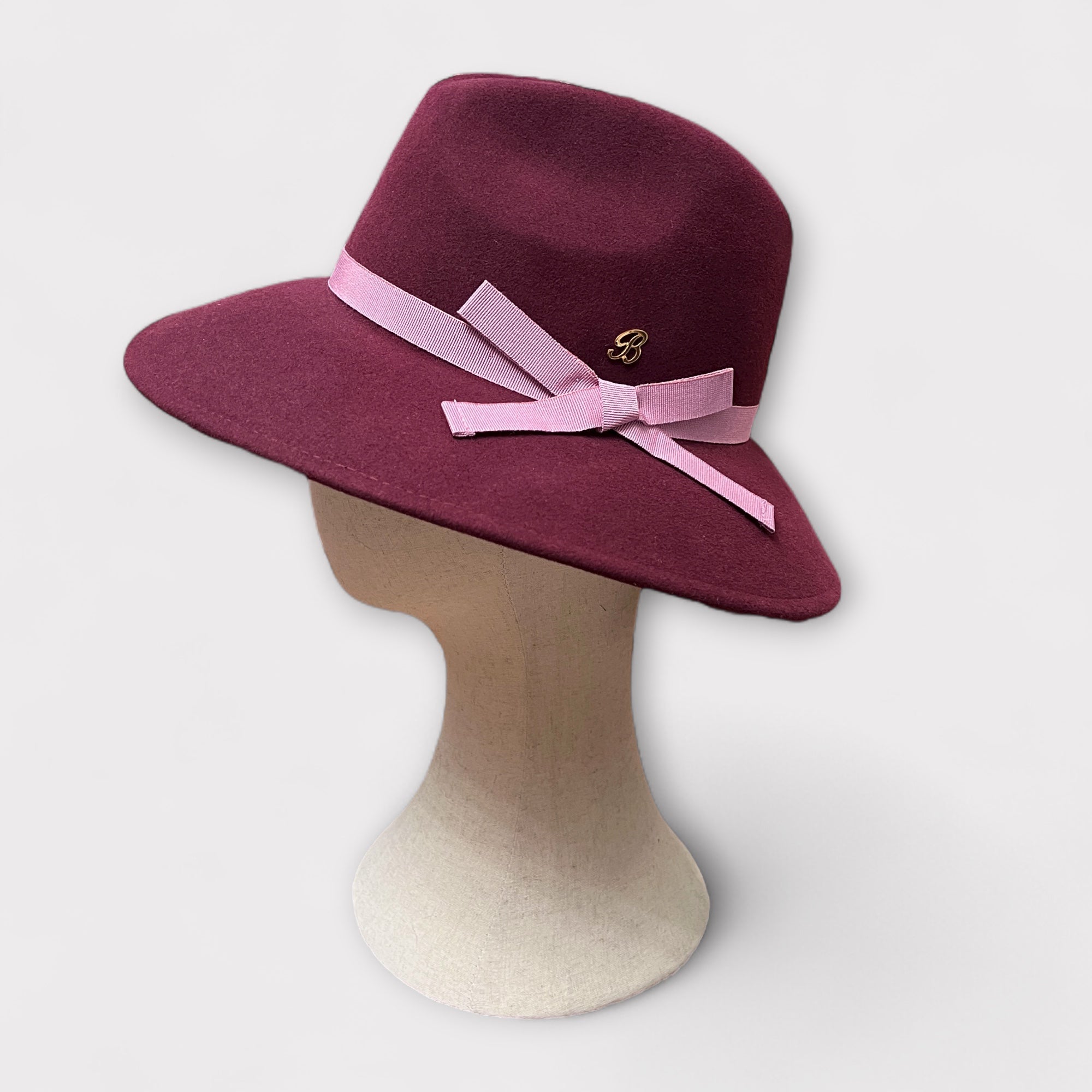 Cappello Donna In Feltro Di Lana Extra Merinos Claudette